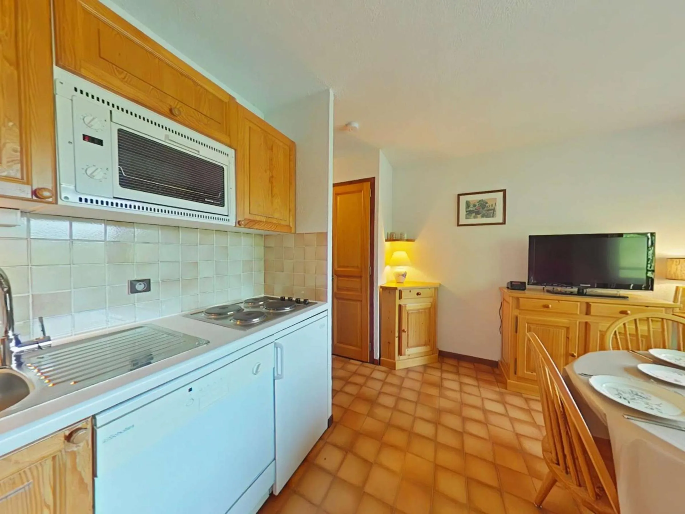 Appartement cosy 5 couchages avec balcon, navette au pied, garage et ménage inclus - Le Grand-Bornand - FR-1-241-198