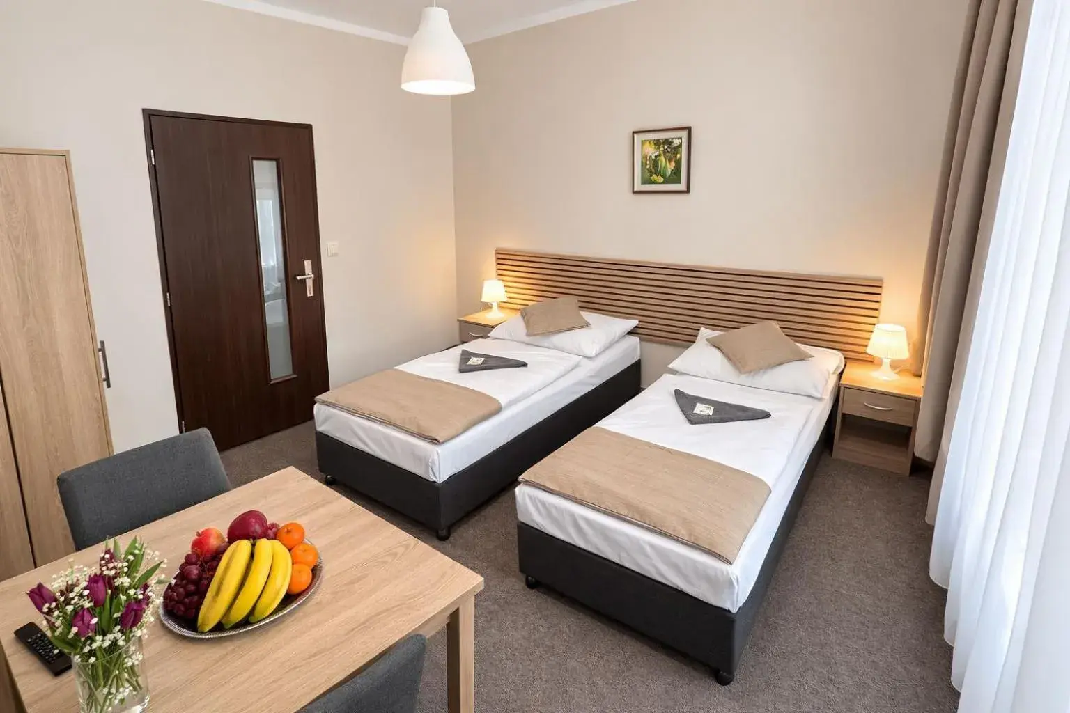 Double or Twin Room with Shared Bathroom in Hotel Hůrka Double or Twin Room with Shared Bathroom in Hotel Hůrka
