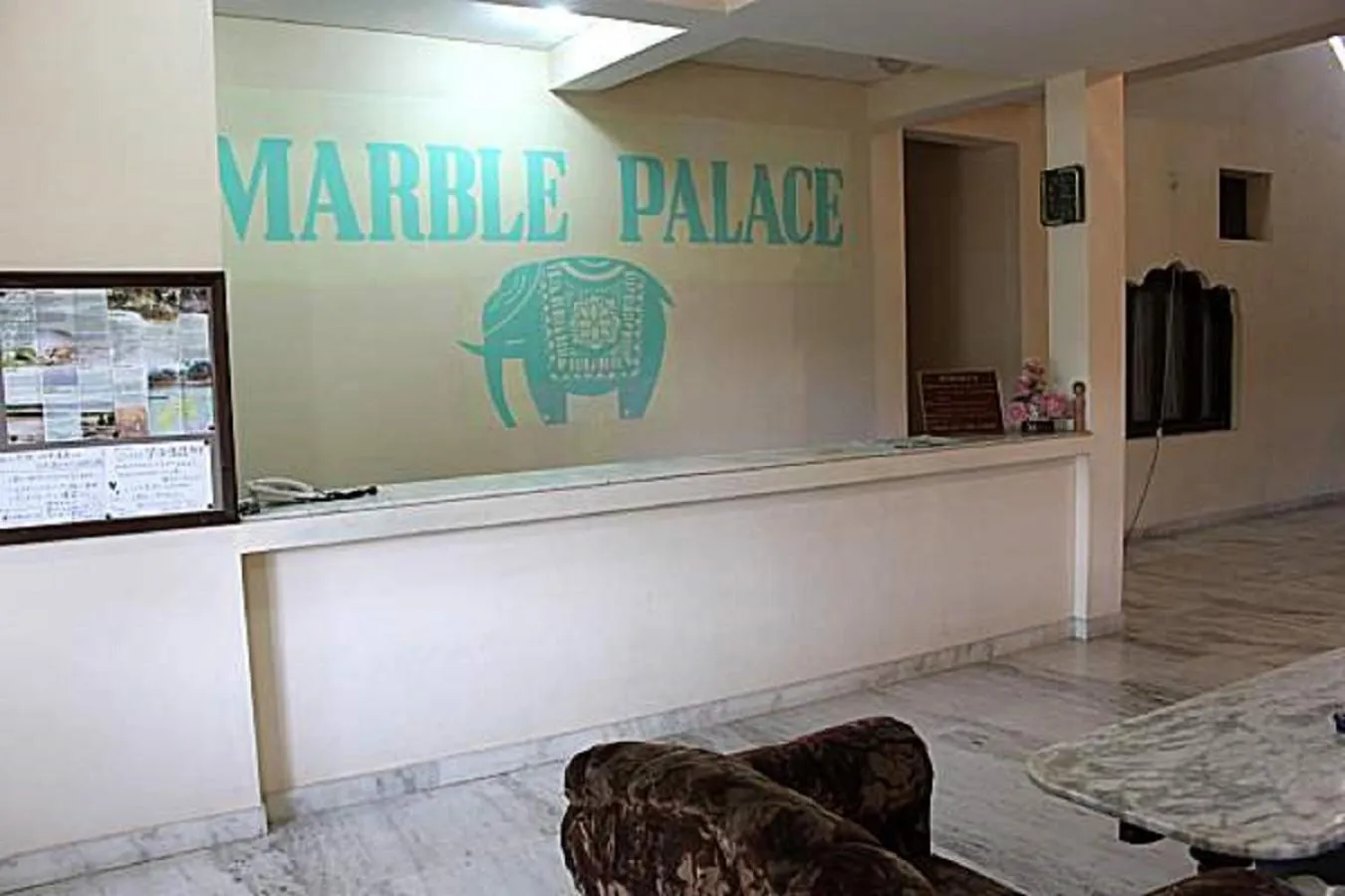 Facade/entrance in Hotel Marble Palace