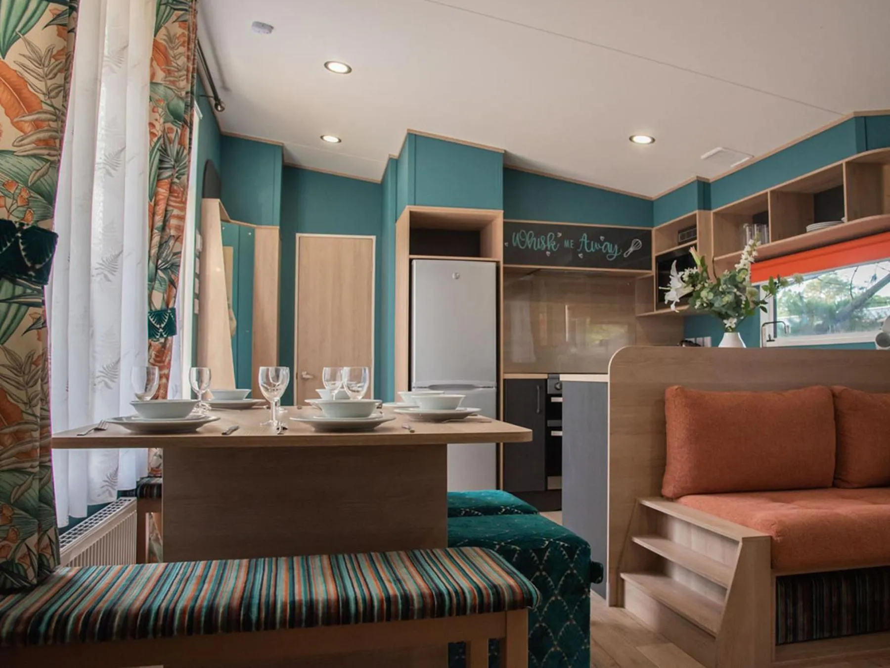 Dining area in Mill Rythe Coastal Village