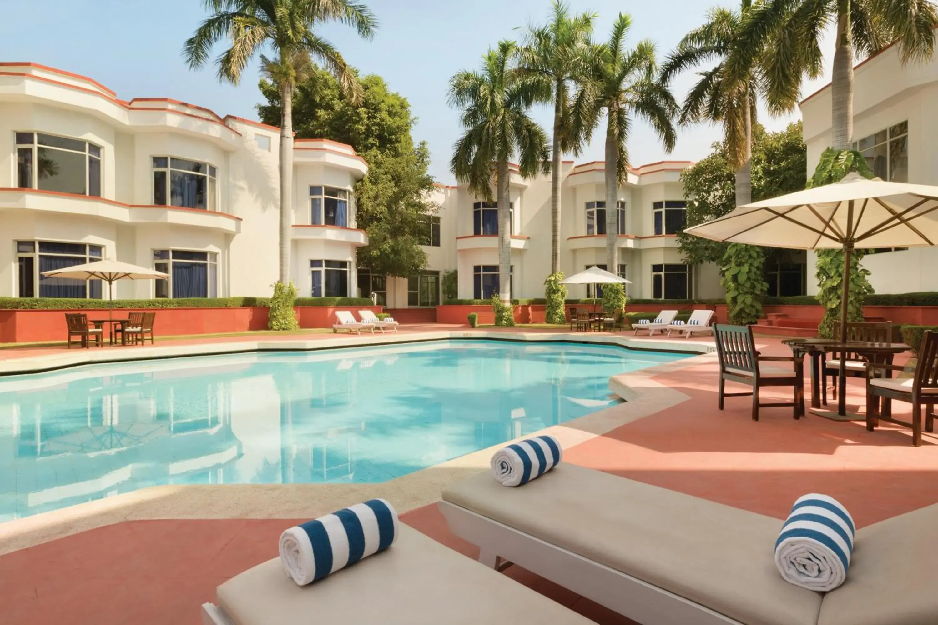 Swimming pool in Ramada Khajuraho Swimming pool in Ramada Khajuraho