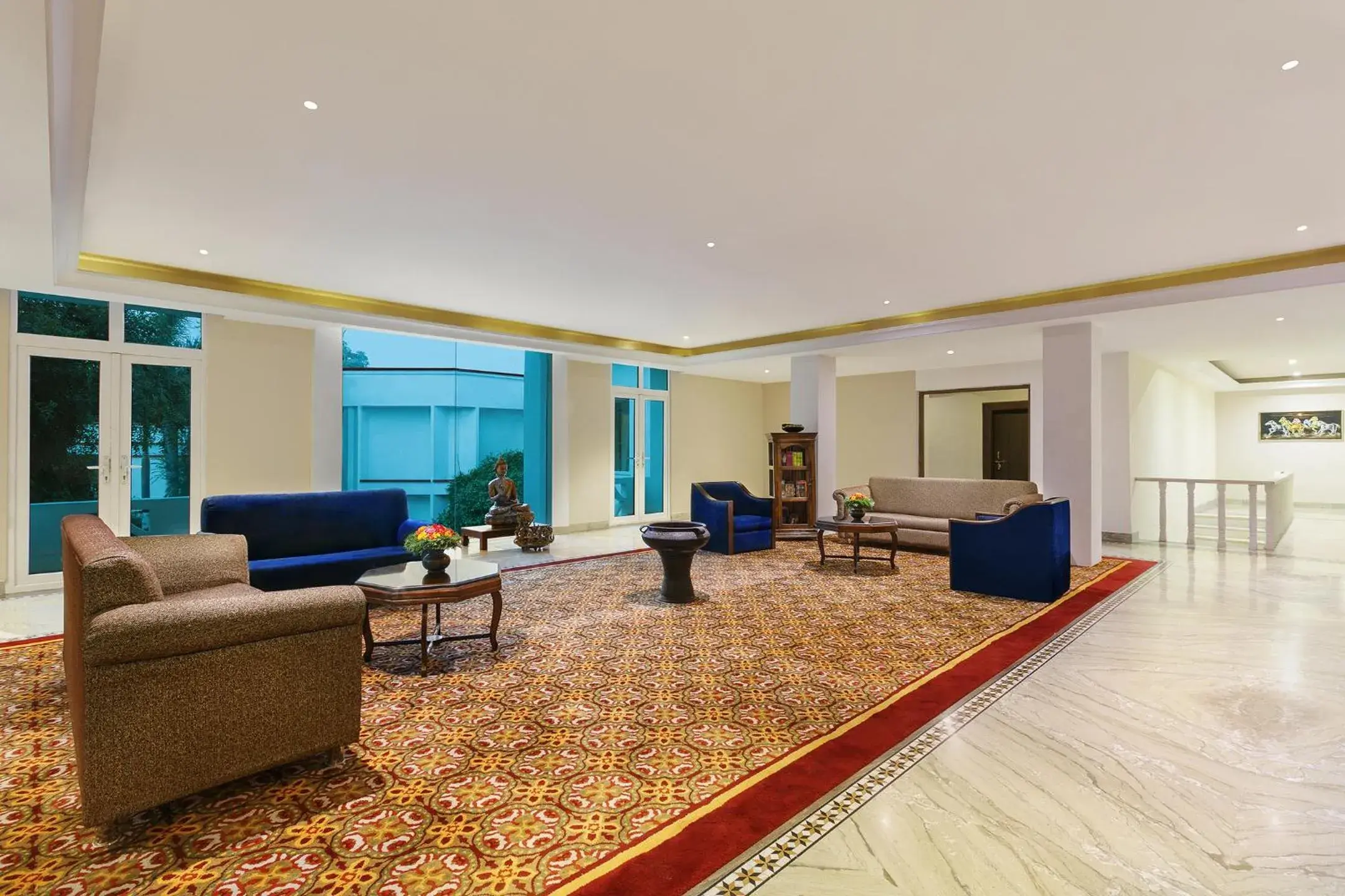 Lobby or reception in Ramada Khajuraho Lobby or reception in Ramada Khajuraho