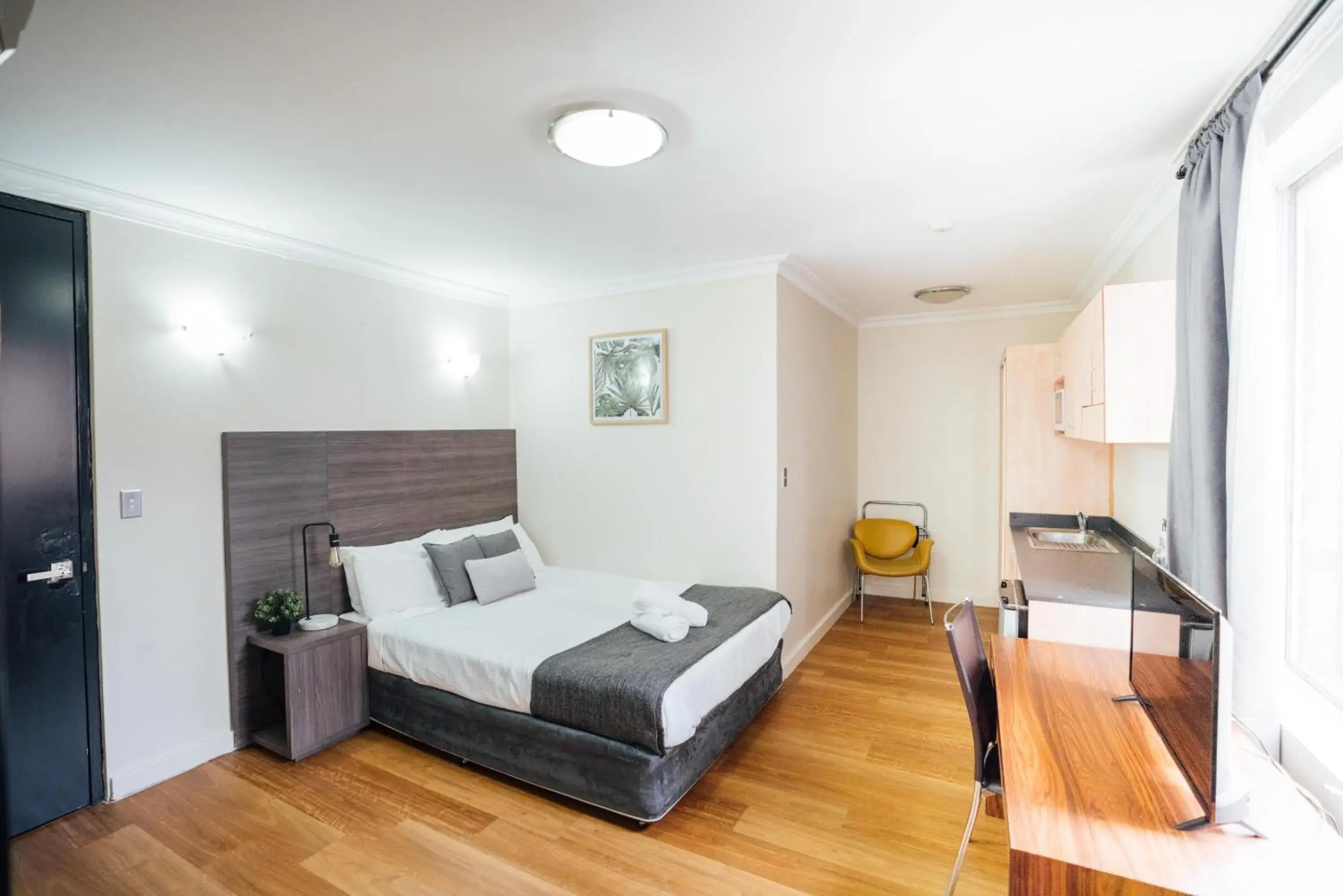 Bedroom in UNO Hotel Sydney Bedroom in UNO Hotel Sydney