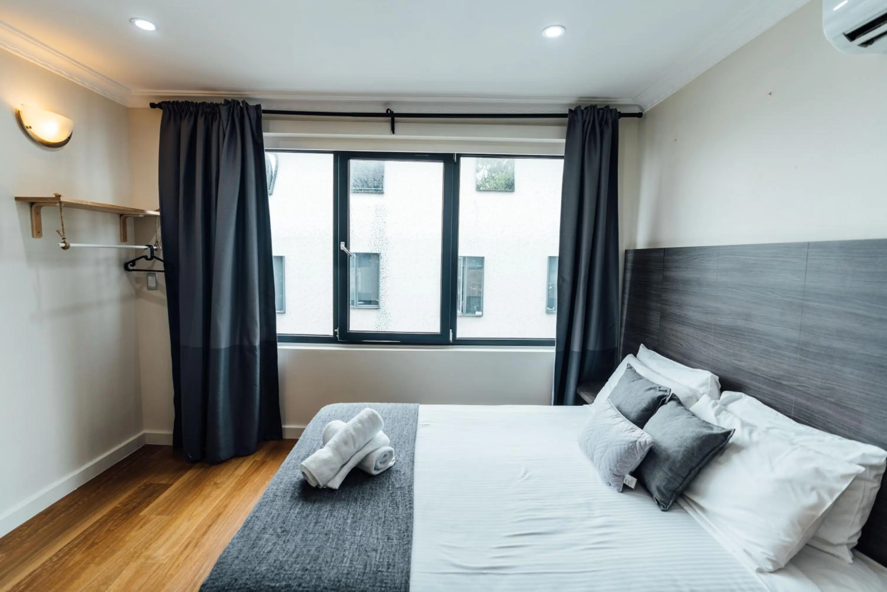 Bed in UNO Hotel Sydney