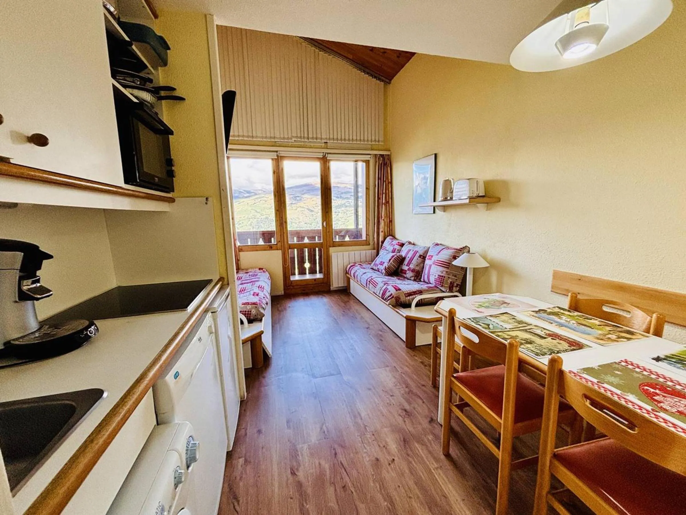 Appartement cosy 2 pièces à La Plagne, animaux acceptés - FR-1-353-57