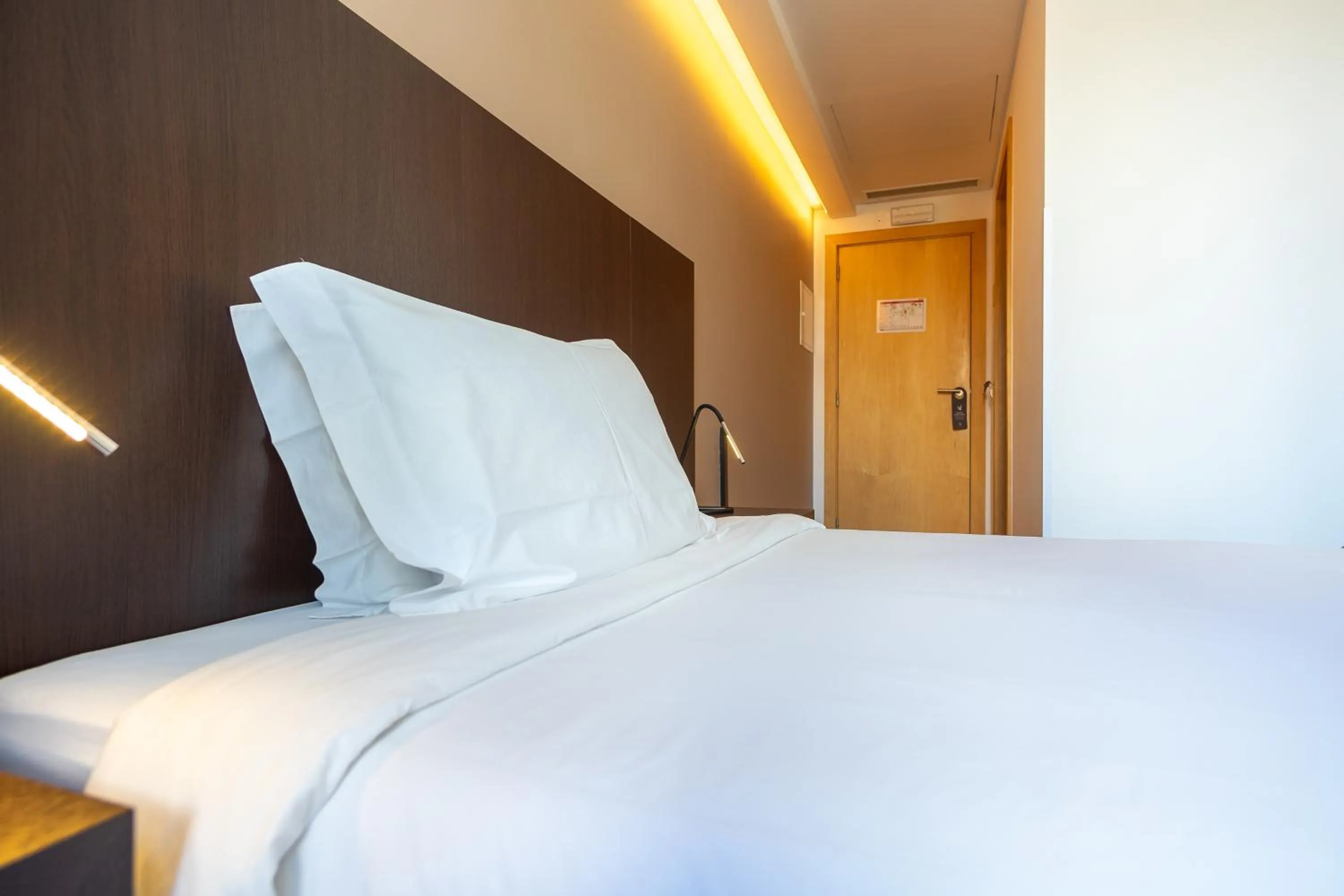 Bed in Hotel Vitória