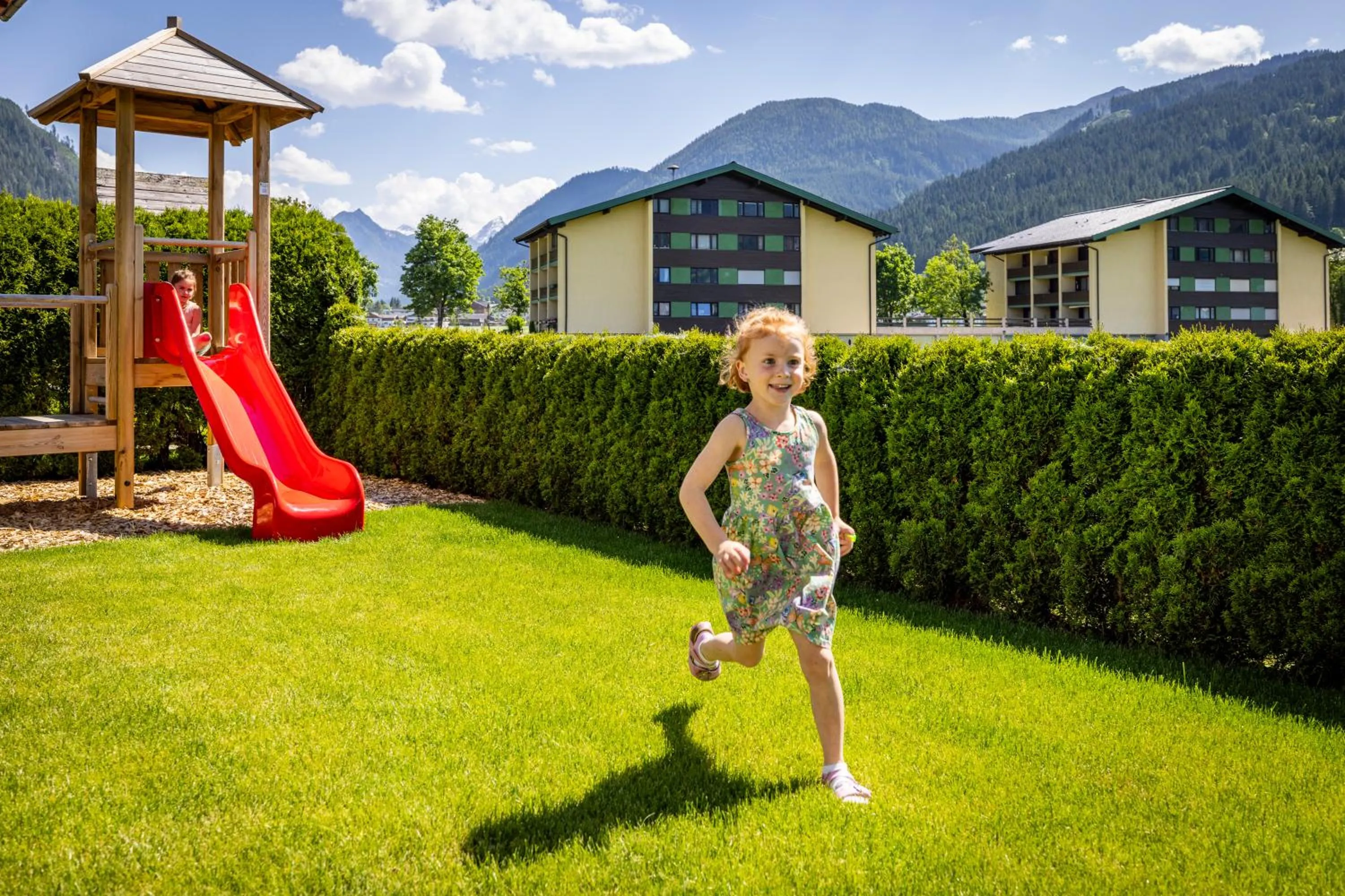 Children play ground in Aparthotel Jägerheim