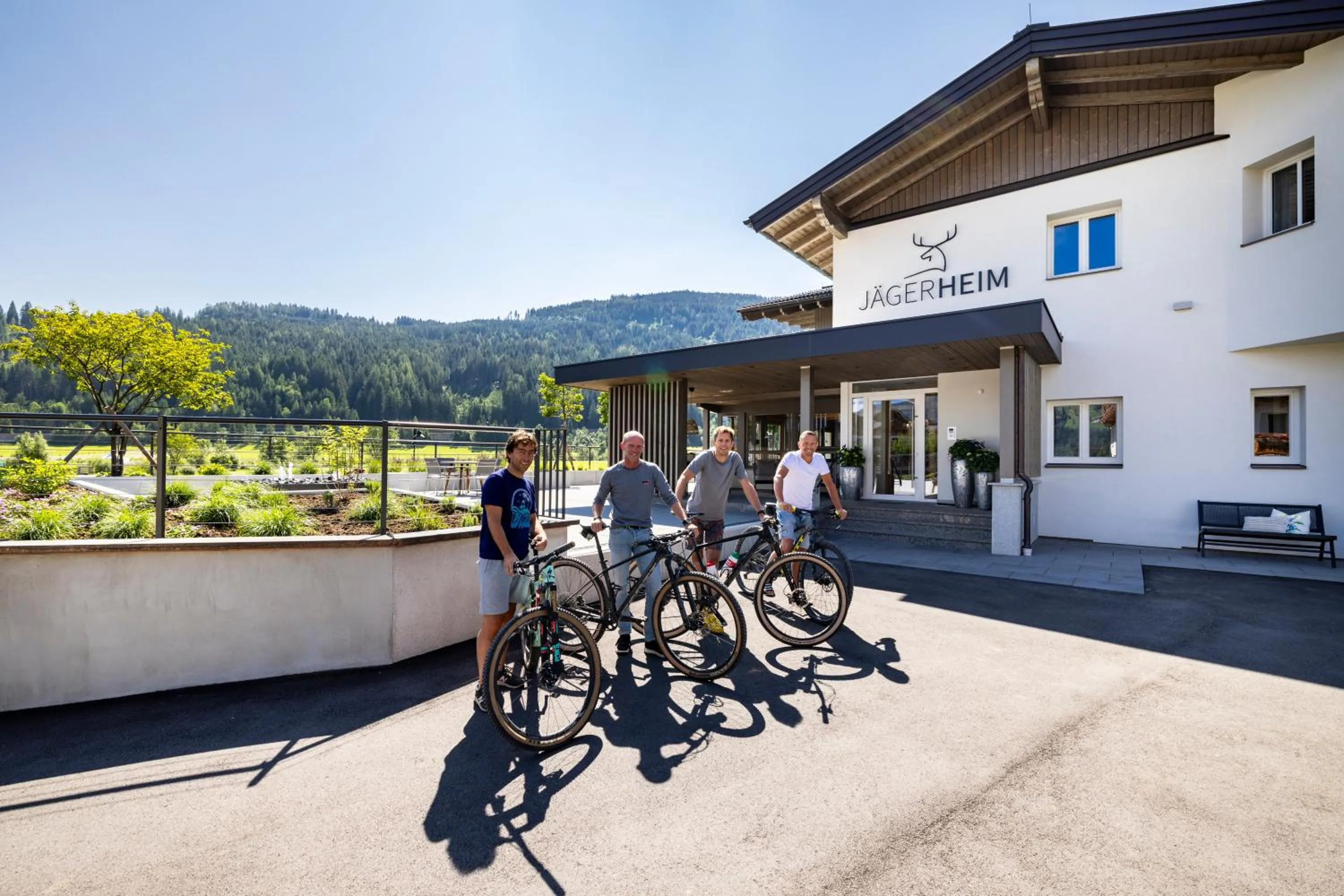 Property building in Aparthotel Jägerheim