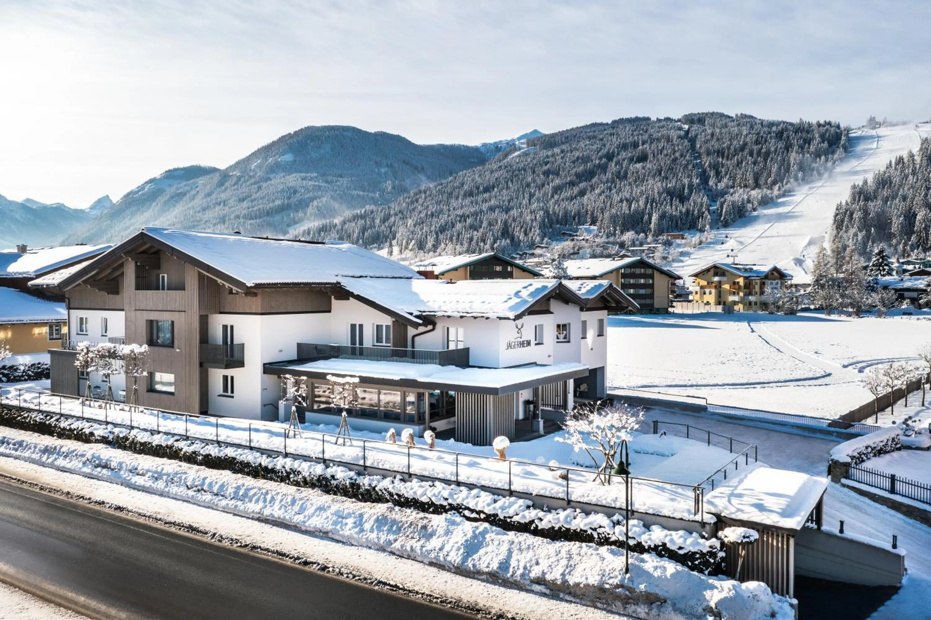 Property building in Aparthotel Jägerheim