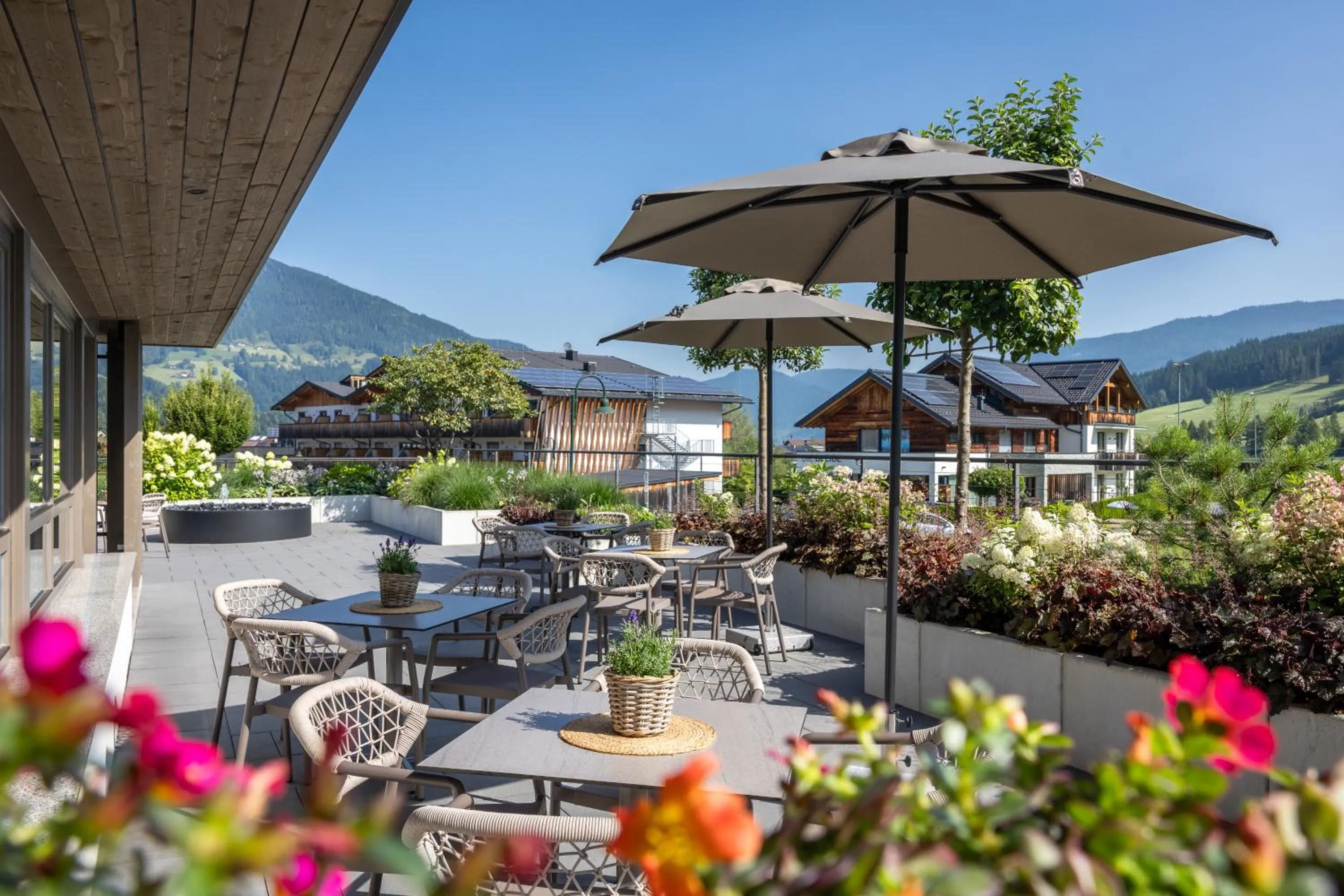 Balcony/Terrace in Aparthotel Jägerheim