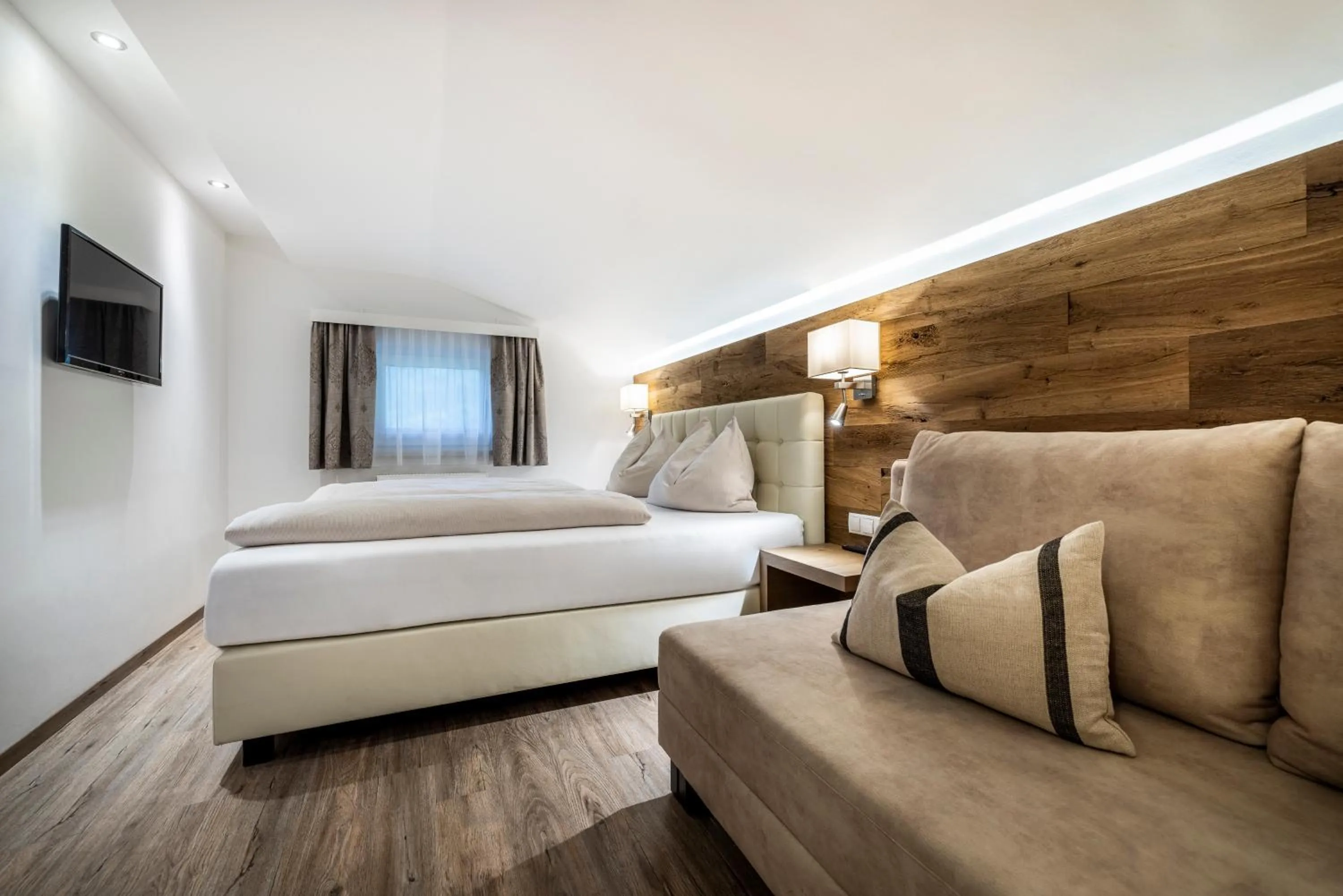 Bedroom, Bed in Aparthotel Jägerheim