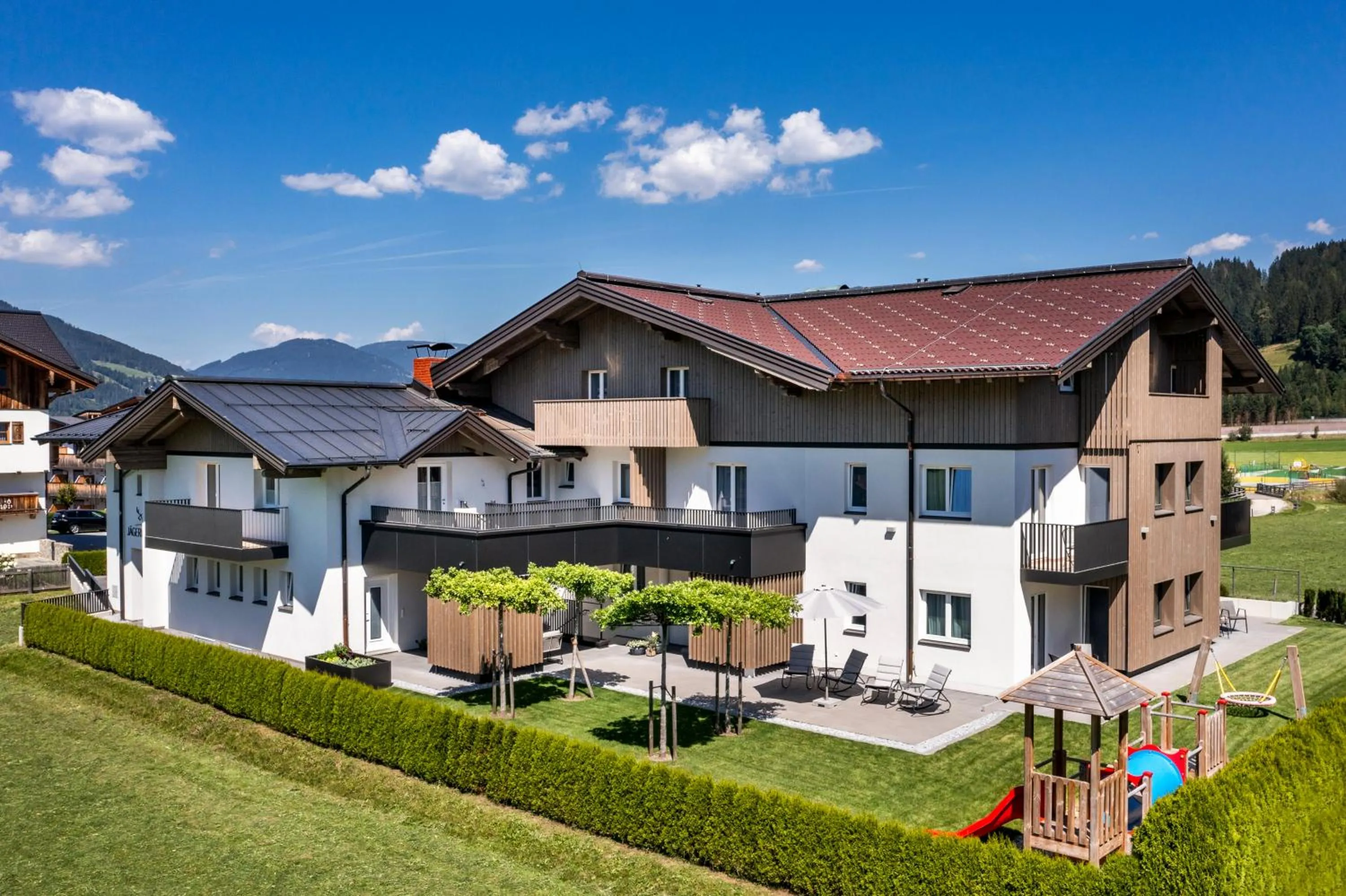 Property building in Aparthotel Jägerheim