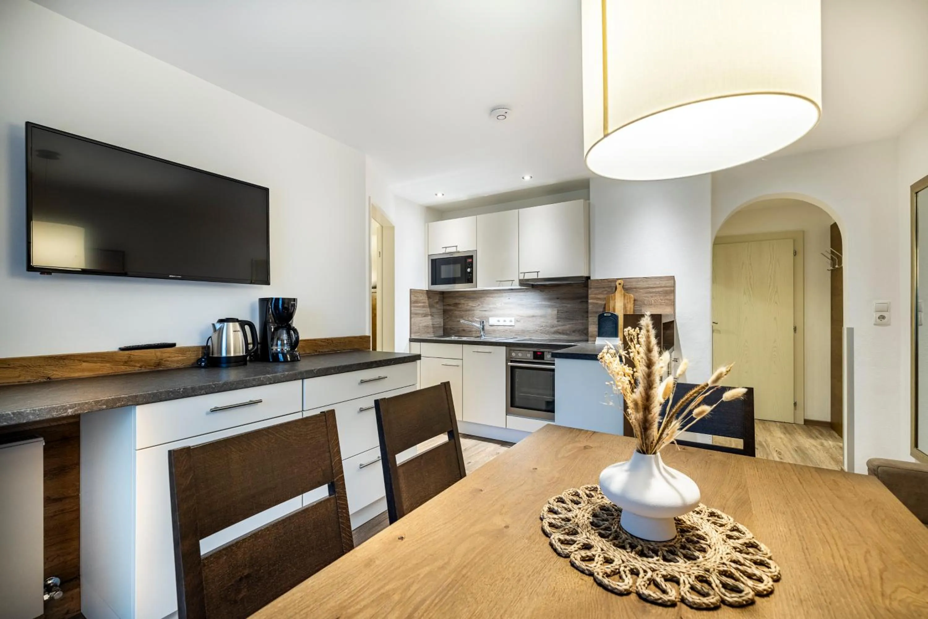 Dining area in Aparthotel Jägerheim