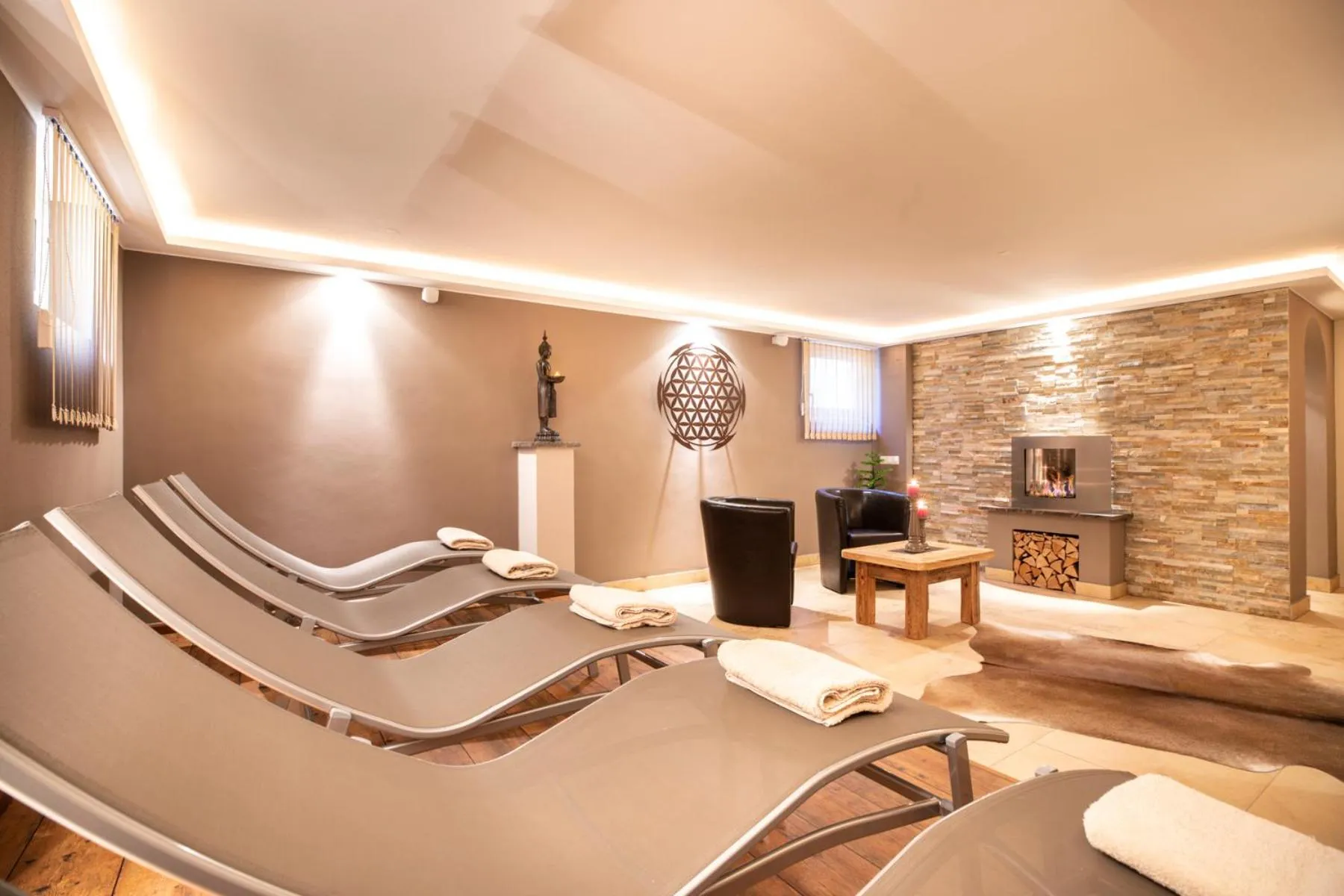 Sauna in Aparthotel Jägerheim