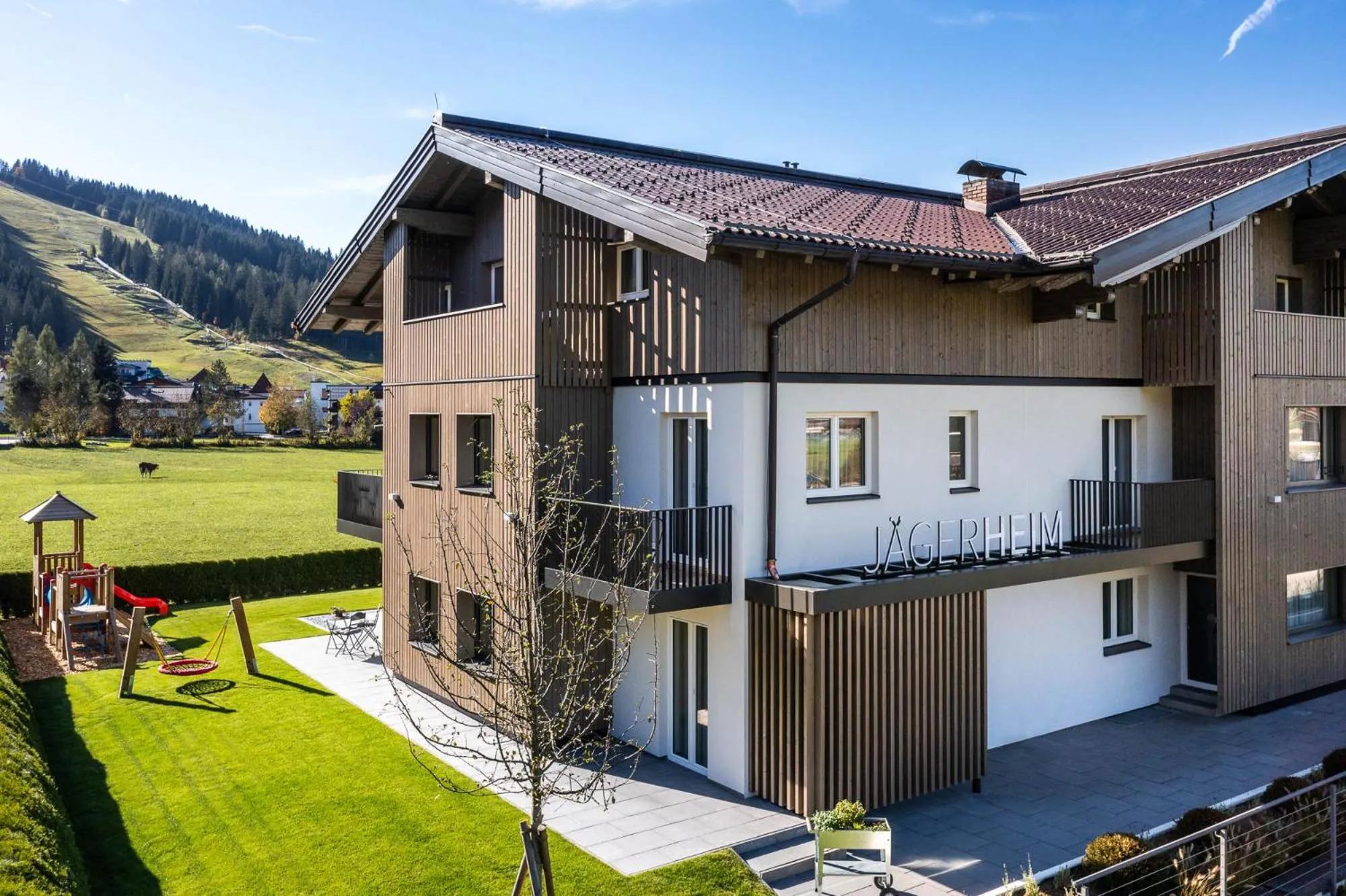 Property building in Aparthotel Jägerheim