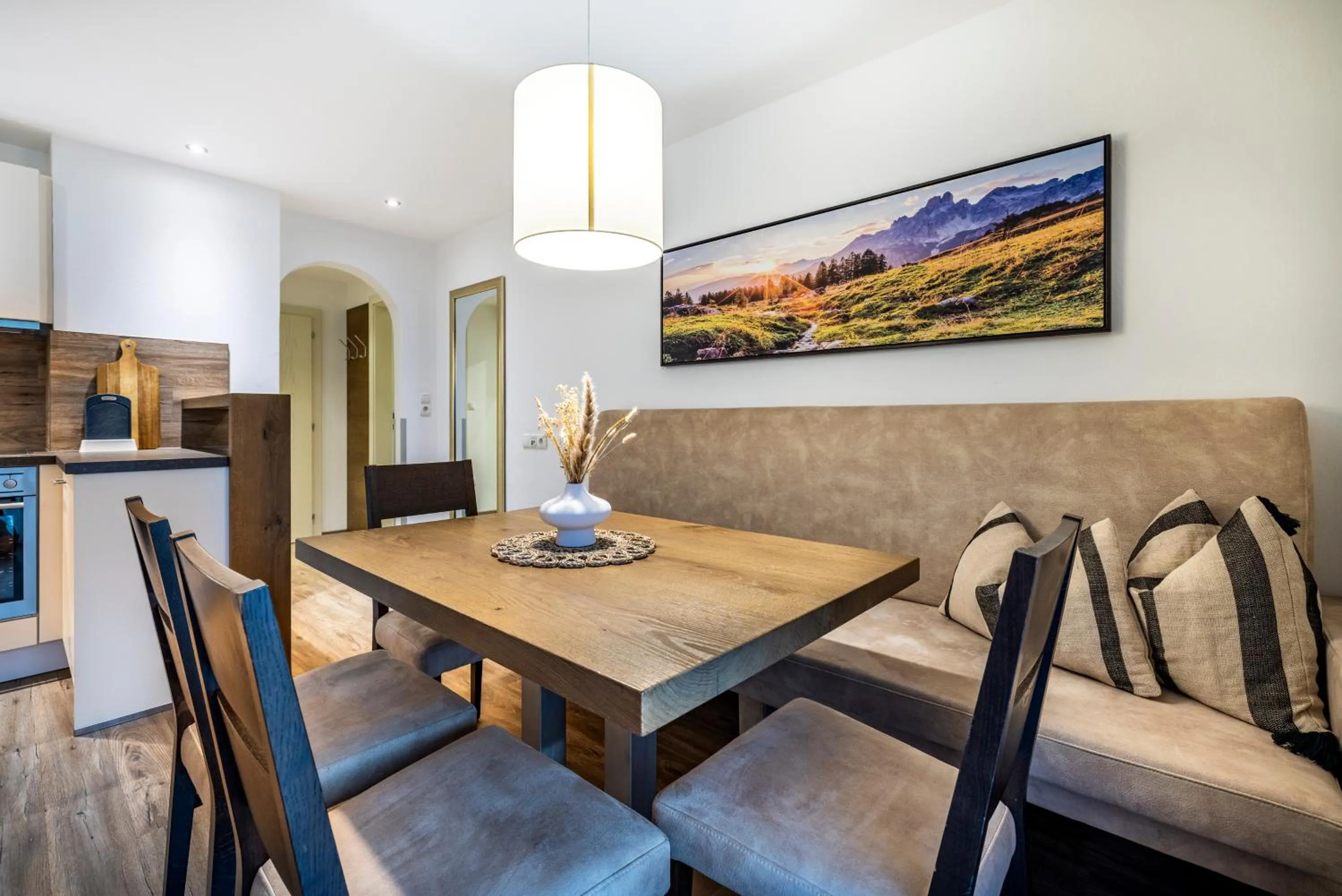 Dining area in Aparthotel Jägerheim