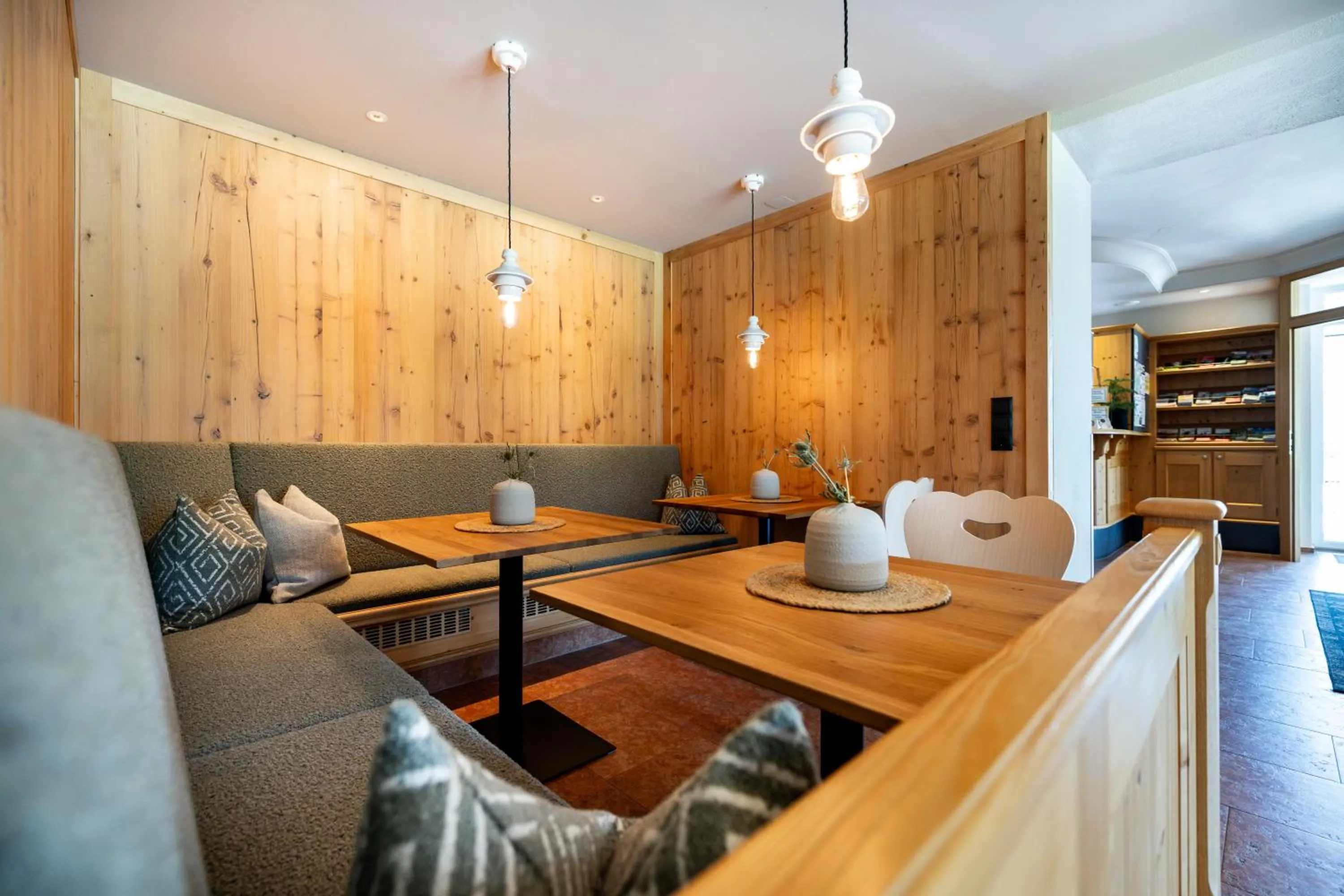 Dining area in Aparthotel Jägerheim