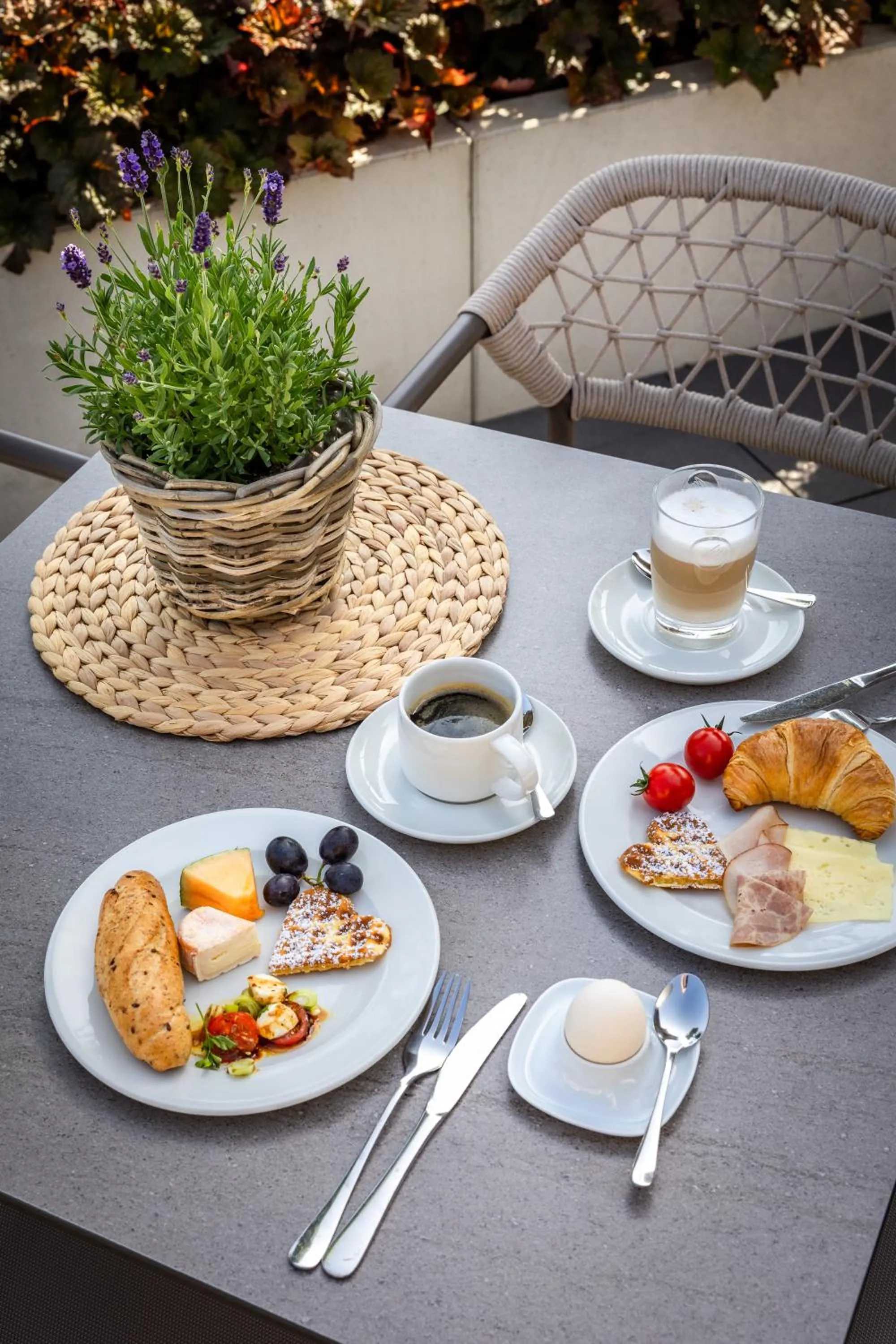 Balcony/Terrace in Aparthotel Jägerheim