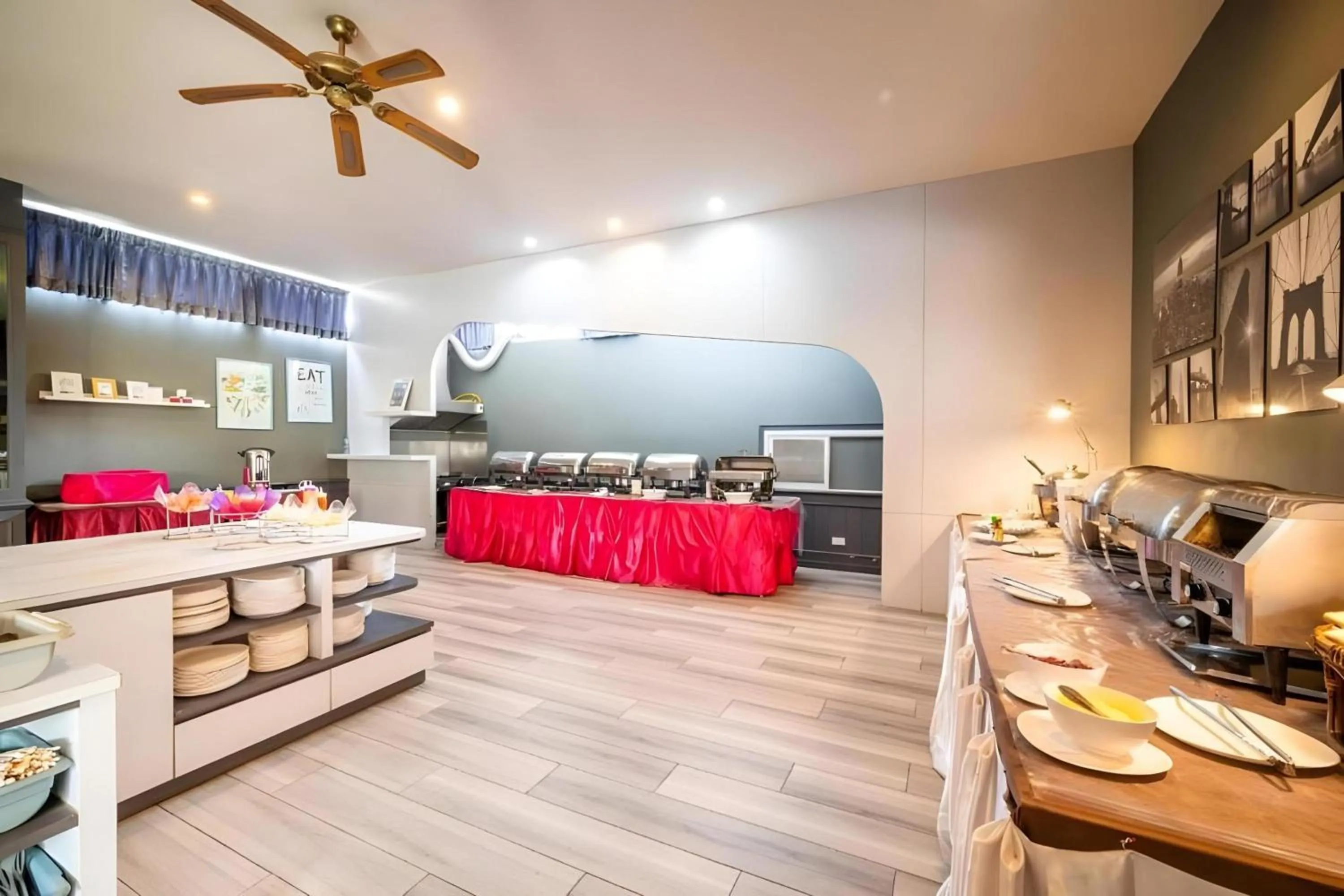 Kitchen or kitchenette in Sunday JA Plus Hotel