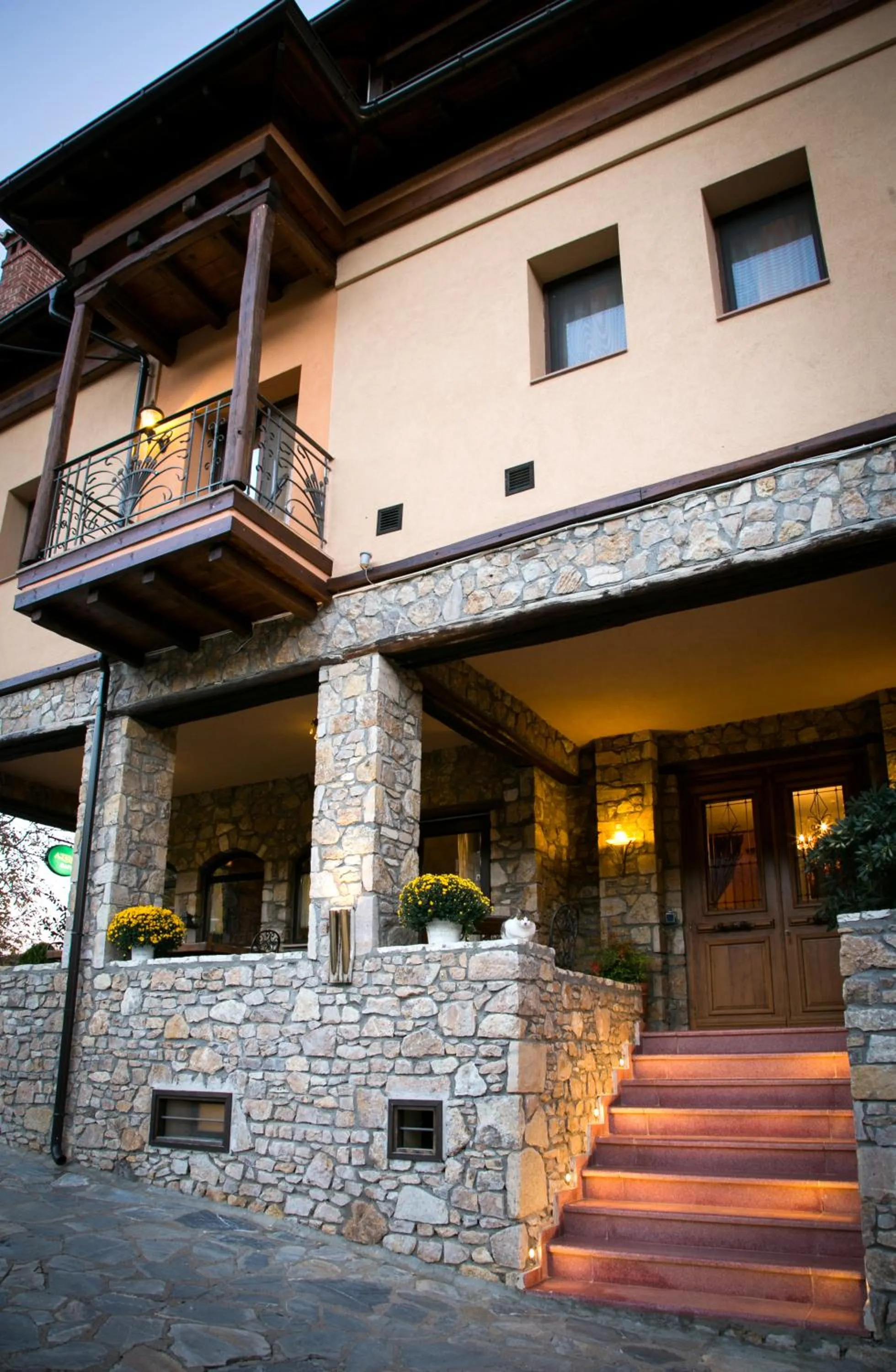 Decorative detail in Atrion Highland Hotel