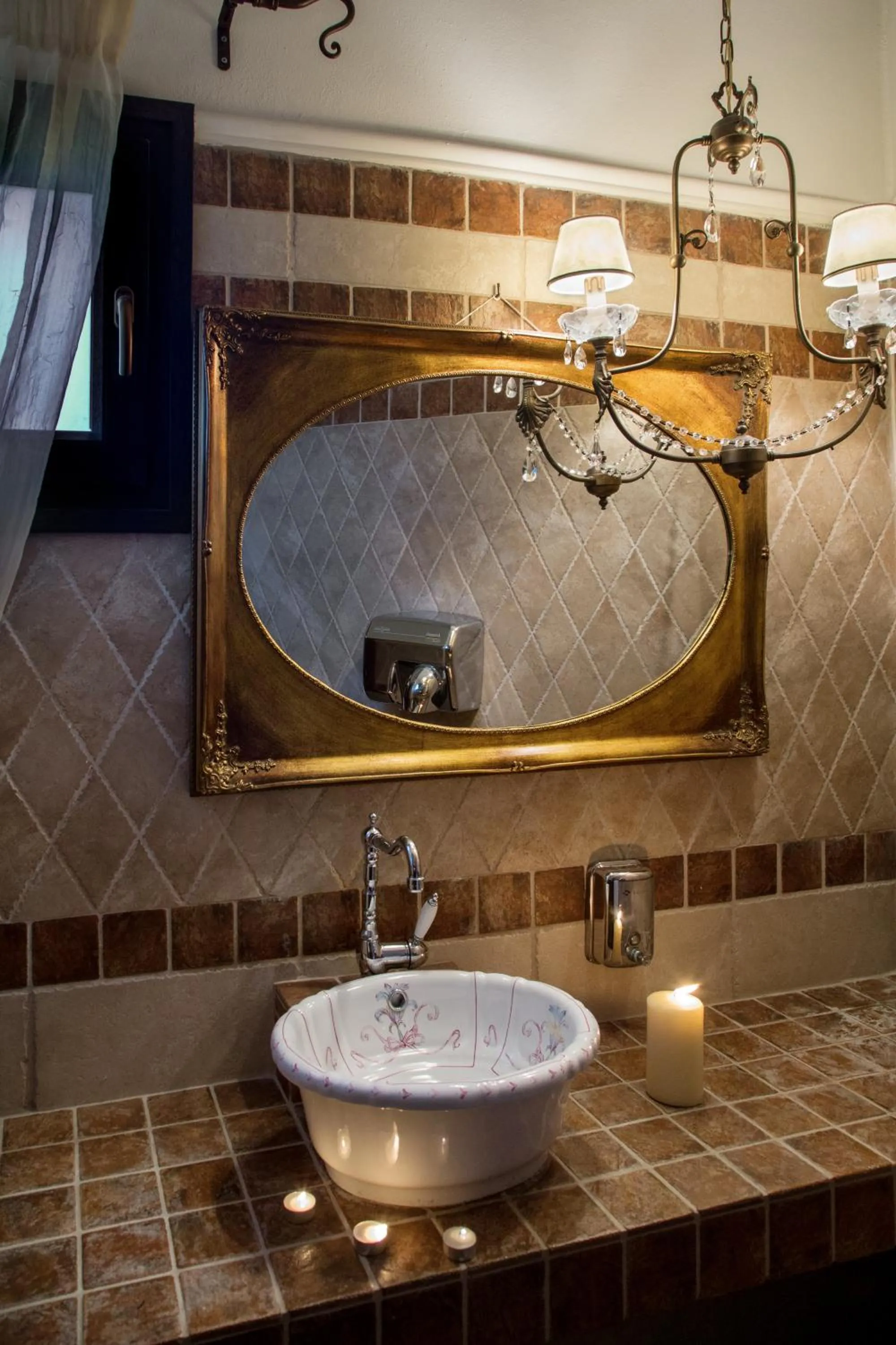 Decorative detail in Atrion Highland Hotel