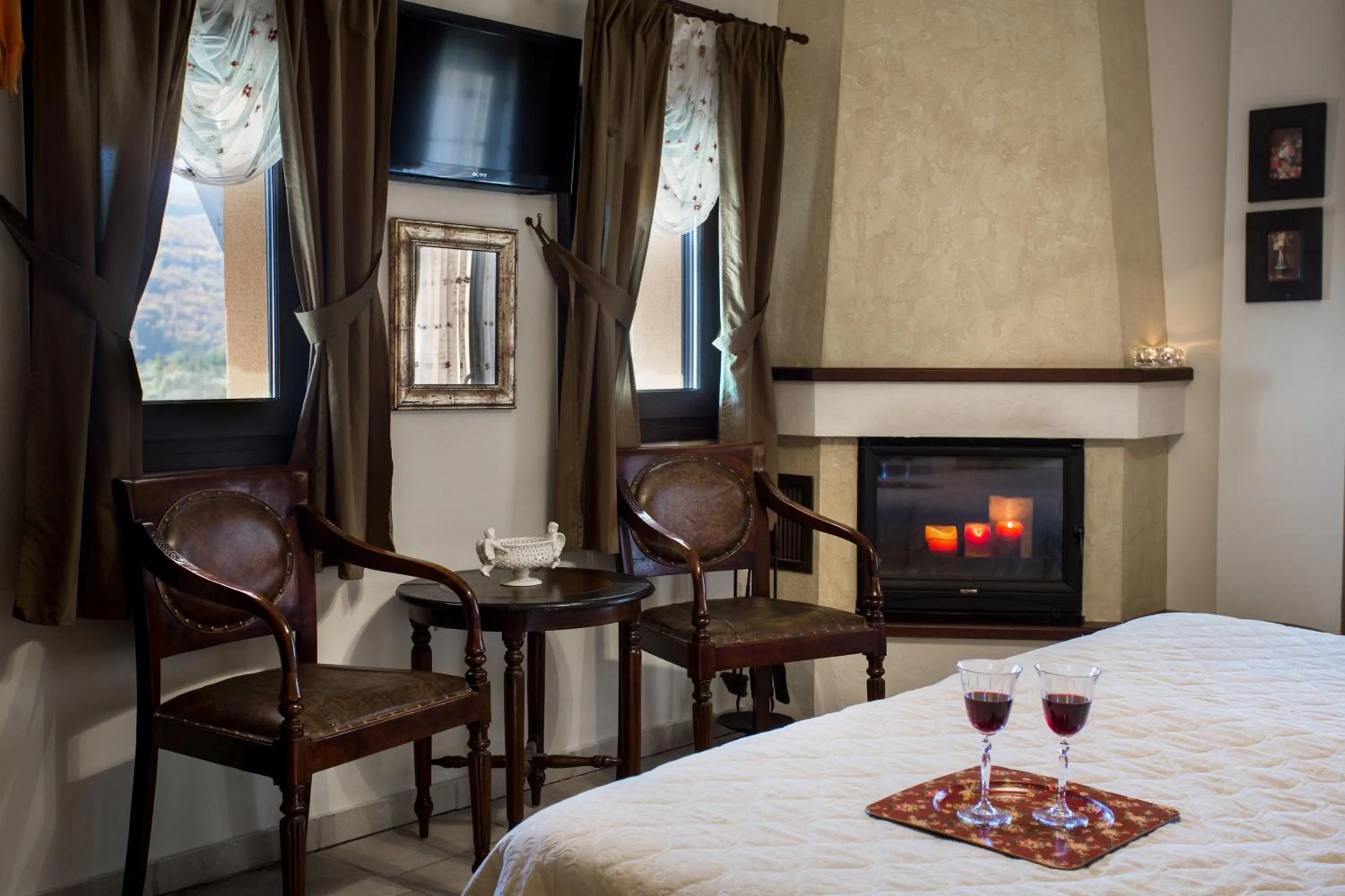 Decorative detail in Atrion Highland Hotel