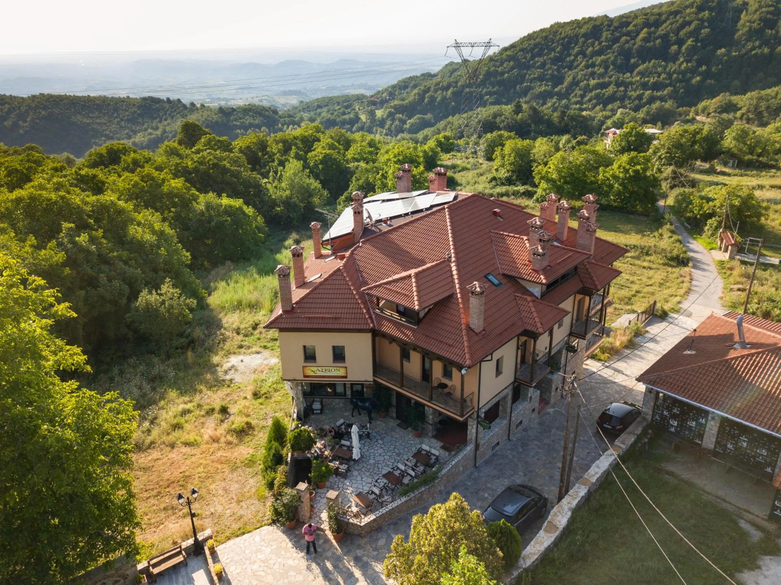 Bird's eye view in Atrion Highland Hotel
