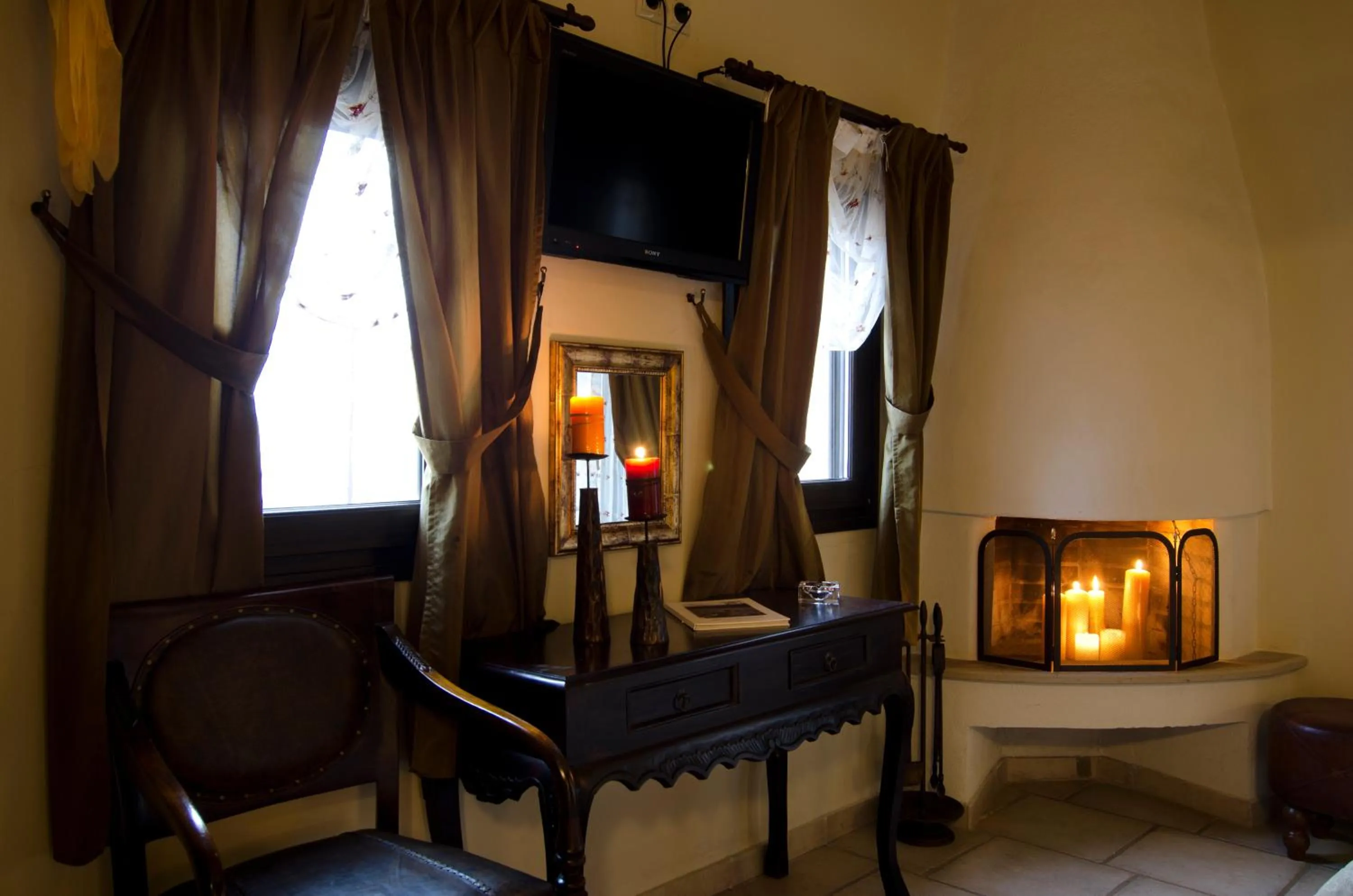 Decorative detail in Atrion Highland Hotel