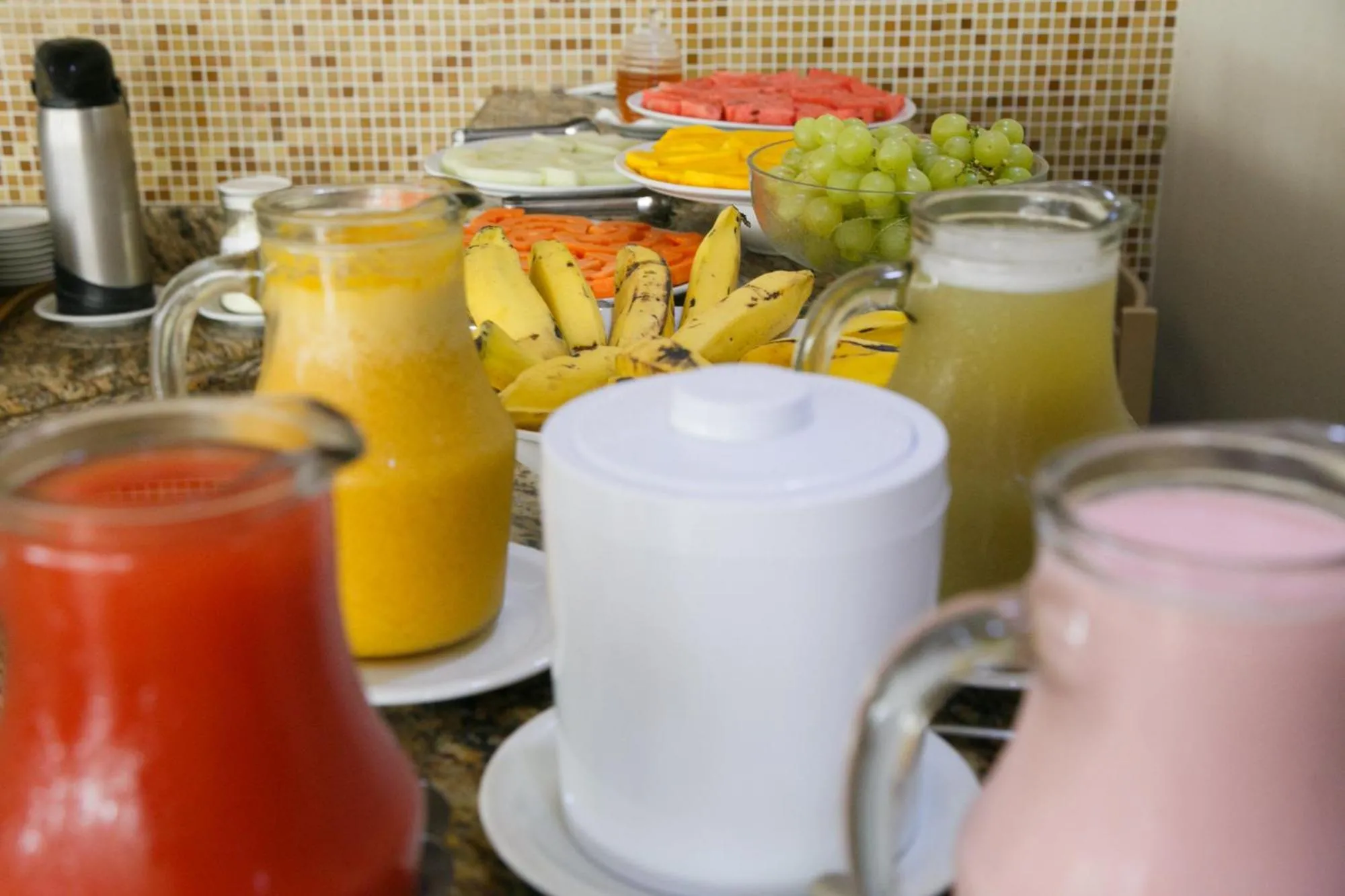 Buffet breakfast in Petrolina Palace Hotel