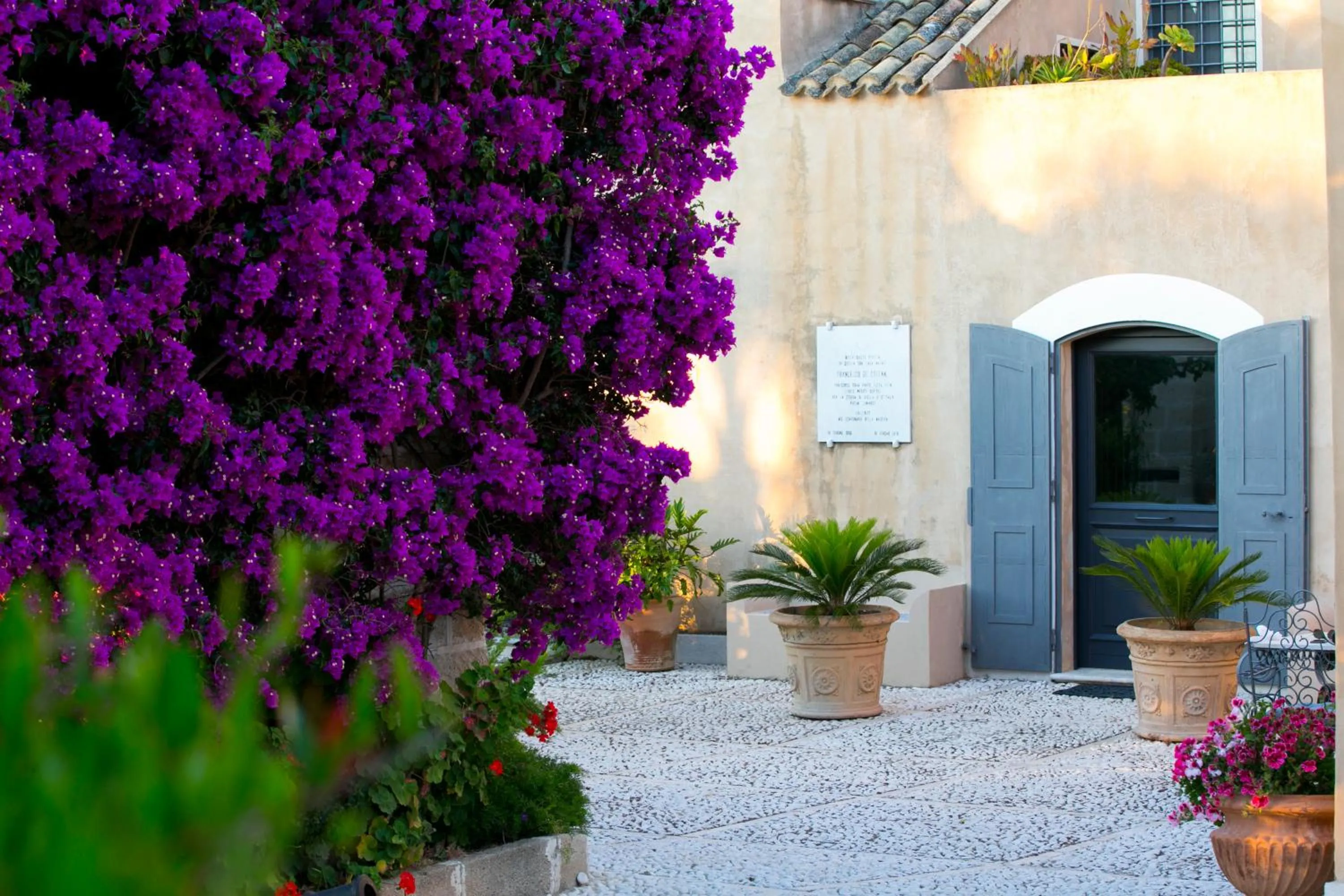 Facade/entrance in Baglio Sant'Andrea