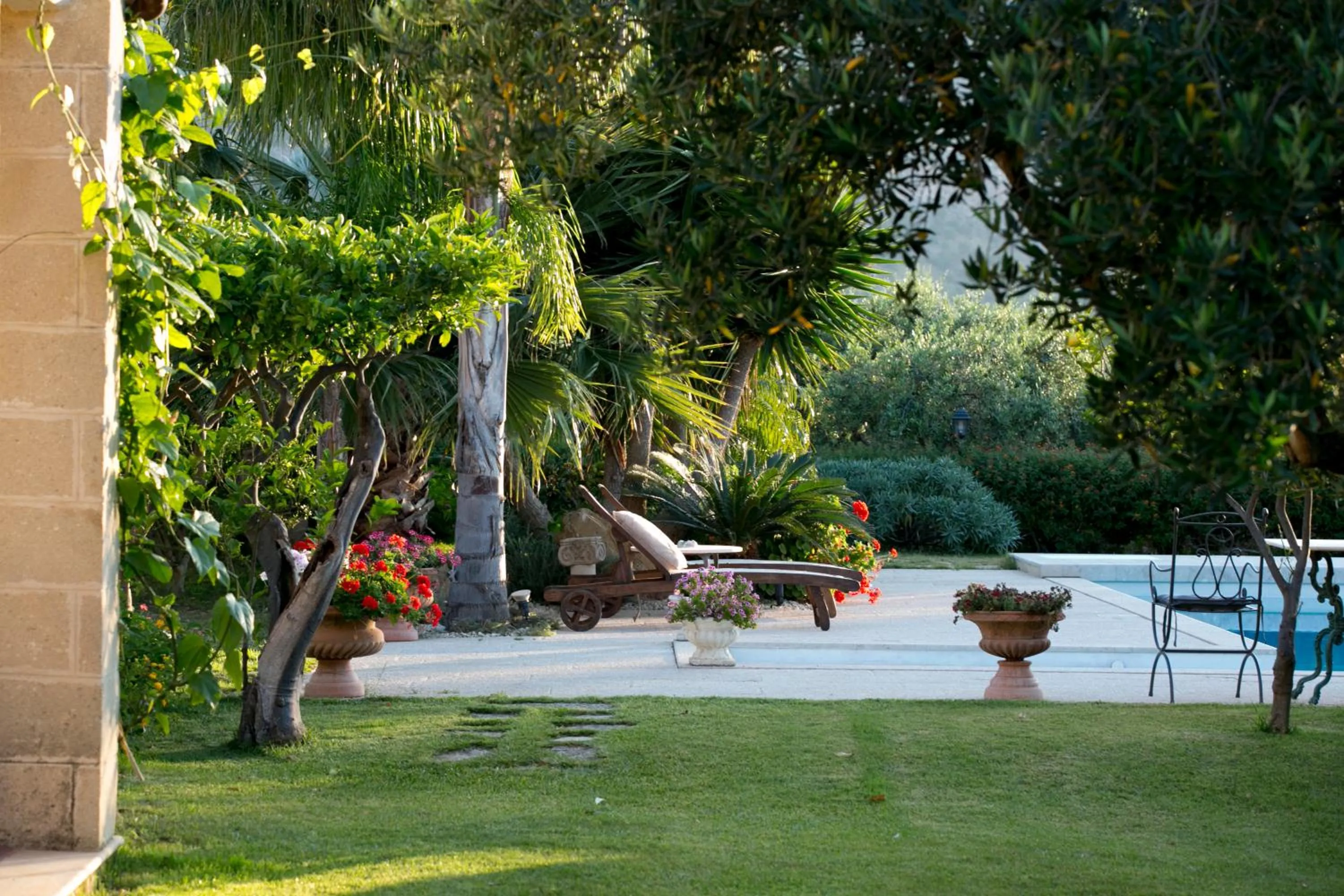 Garden in Baglio Sant'Andrea