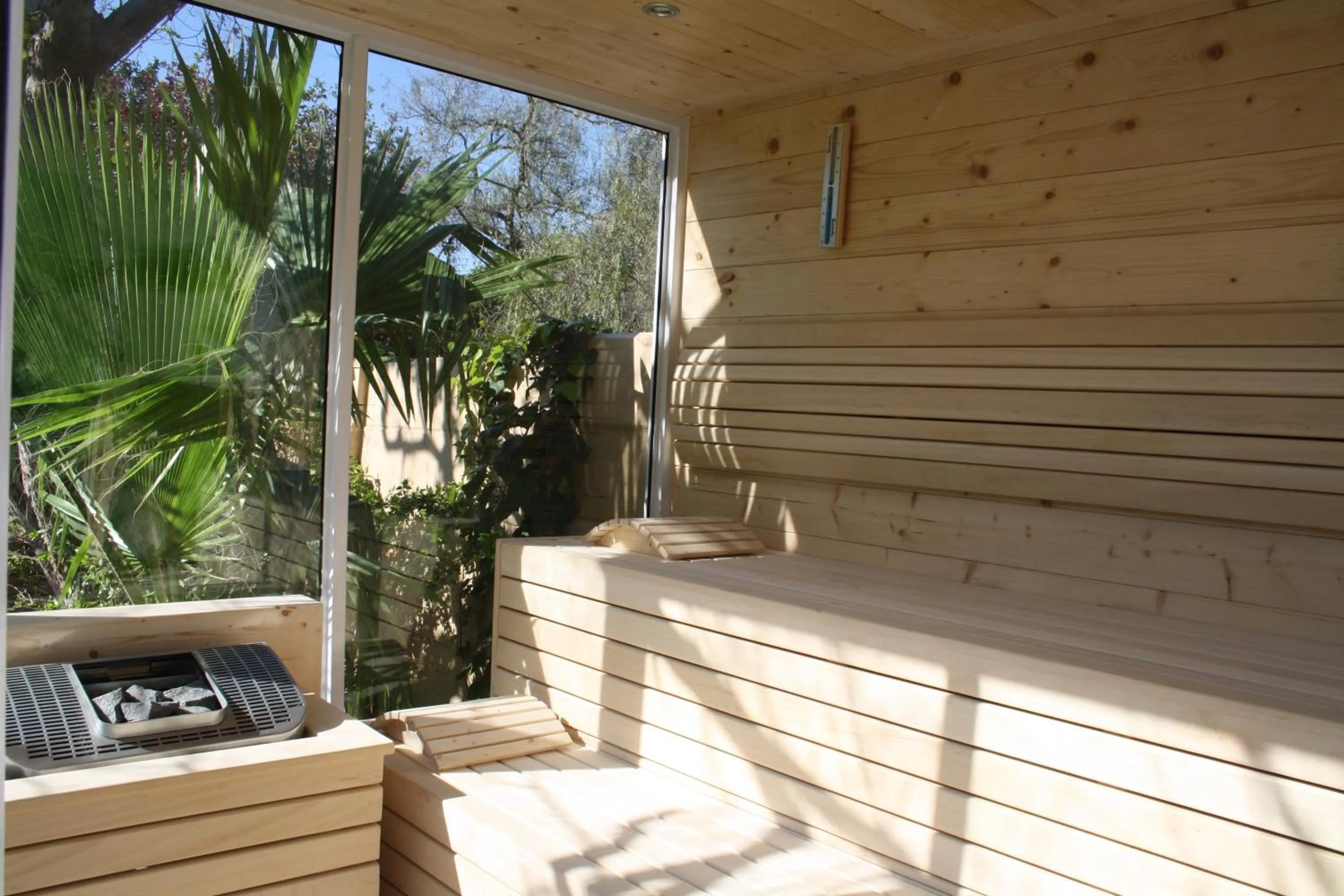 Sauna in Khashamongo B & B