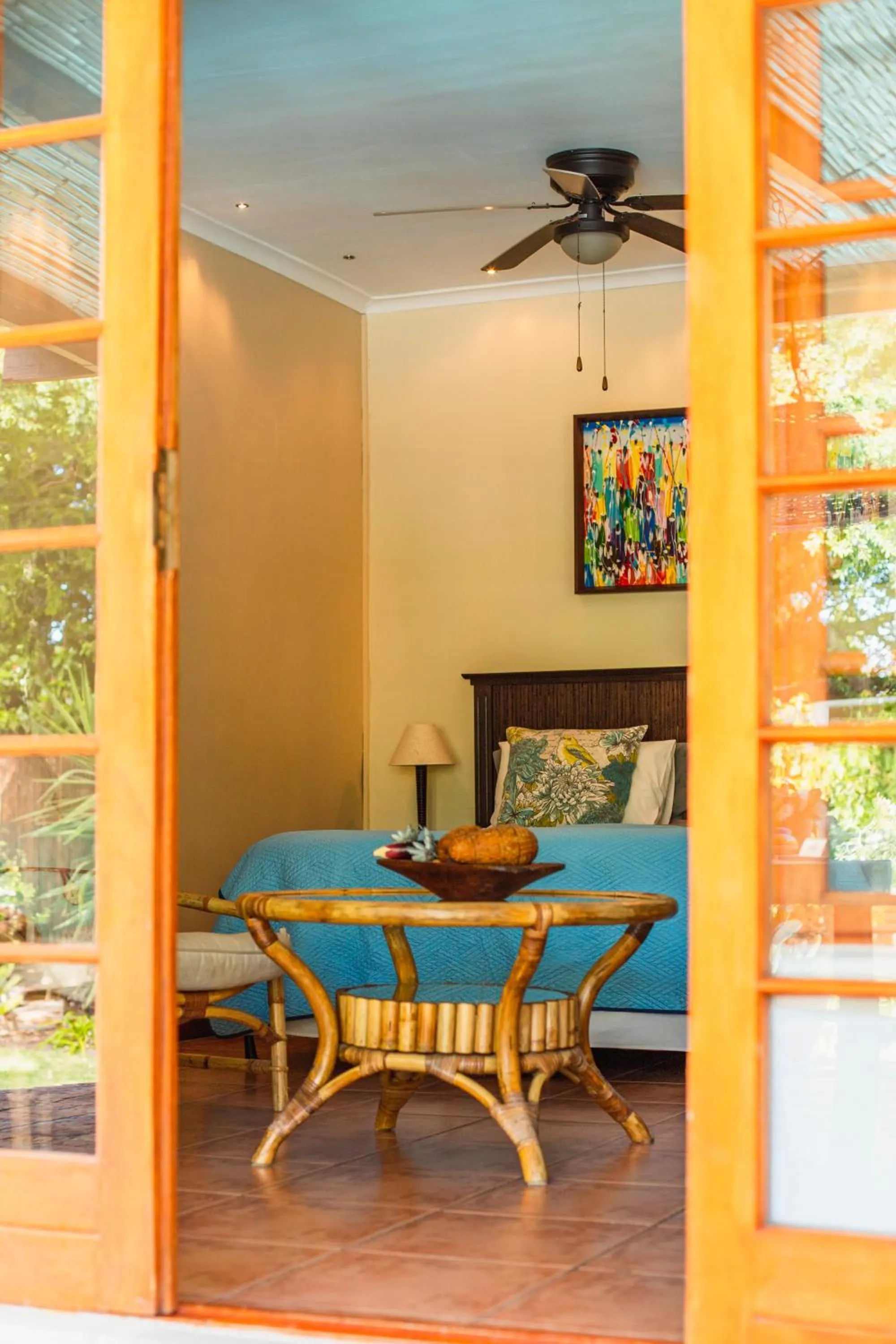 Patio in Khashamongo B & B