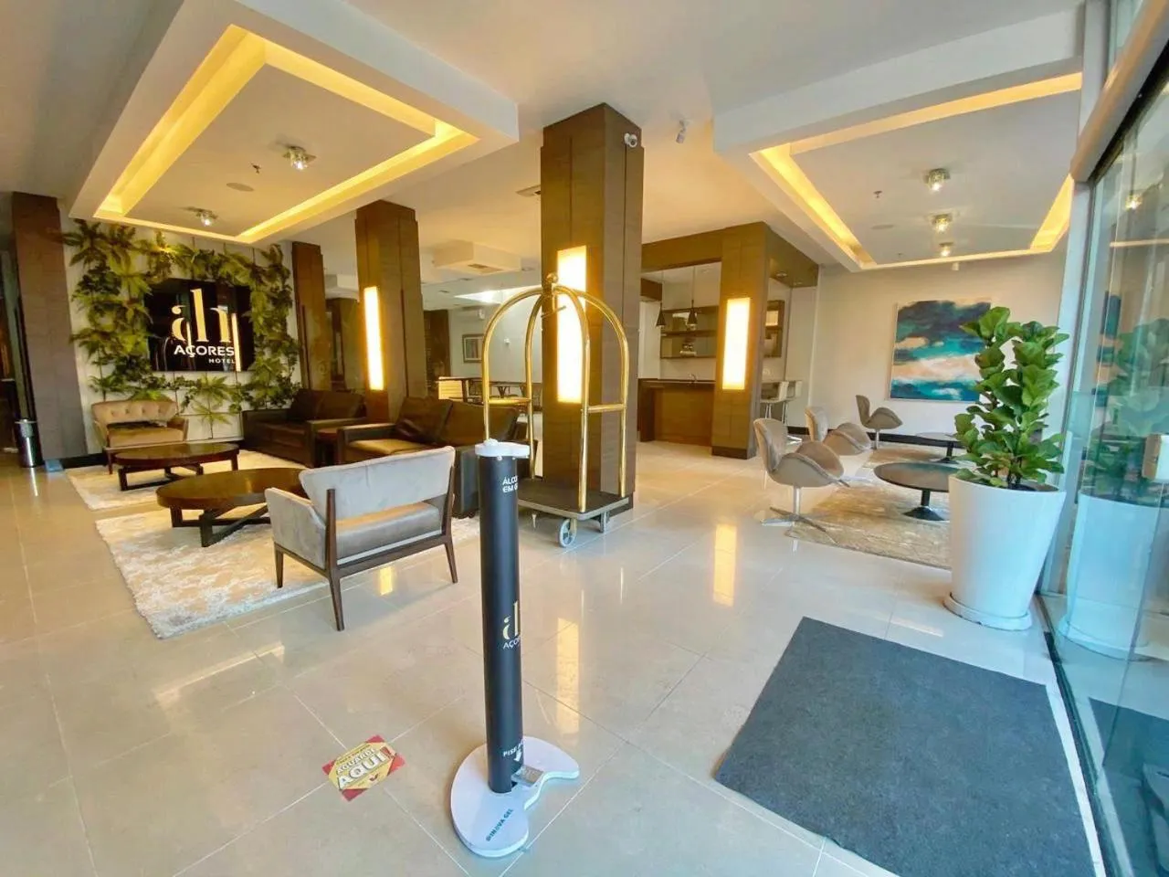 Lobby or reception in Açores Premium- 5 Minutos do Moinhos de Vento