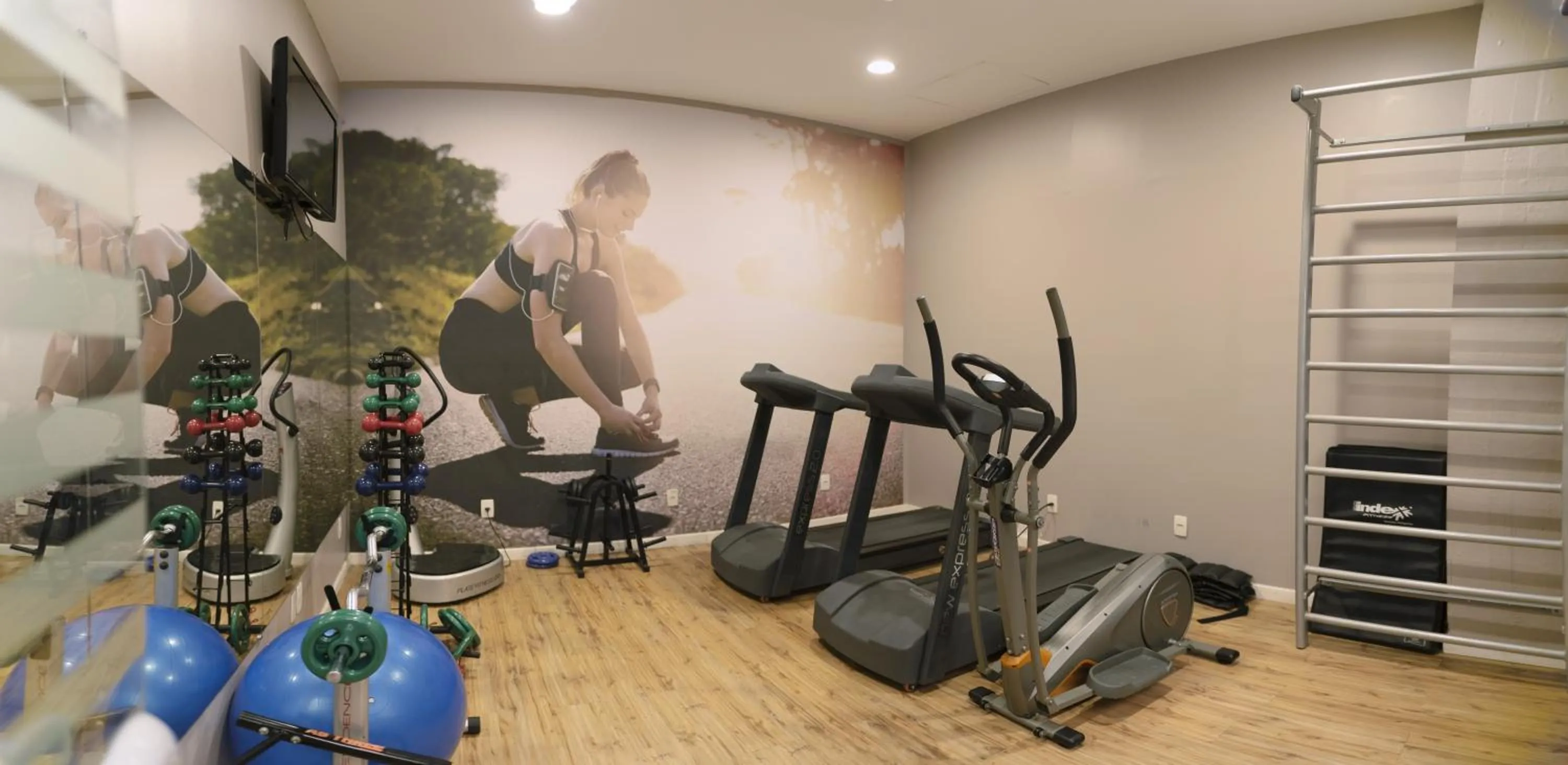 Fitness centre/facilities in Açores Premium- 5 Minutos do Moinhos de Vento