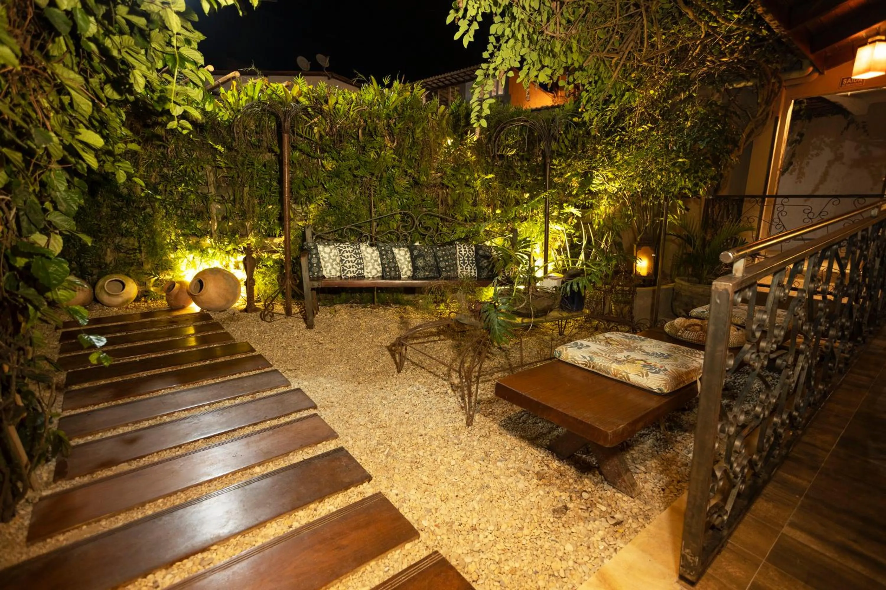 Garden in Boutique Hotel Marlin's