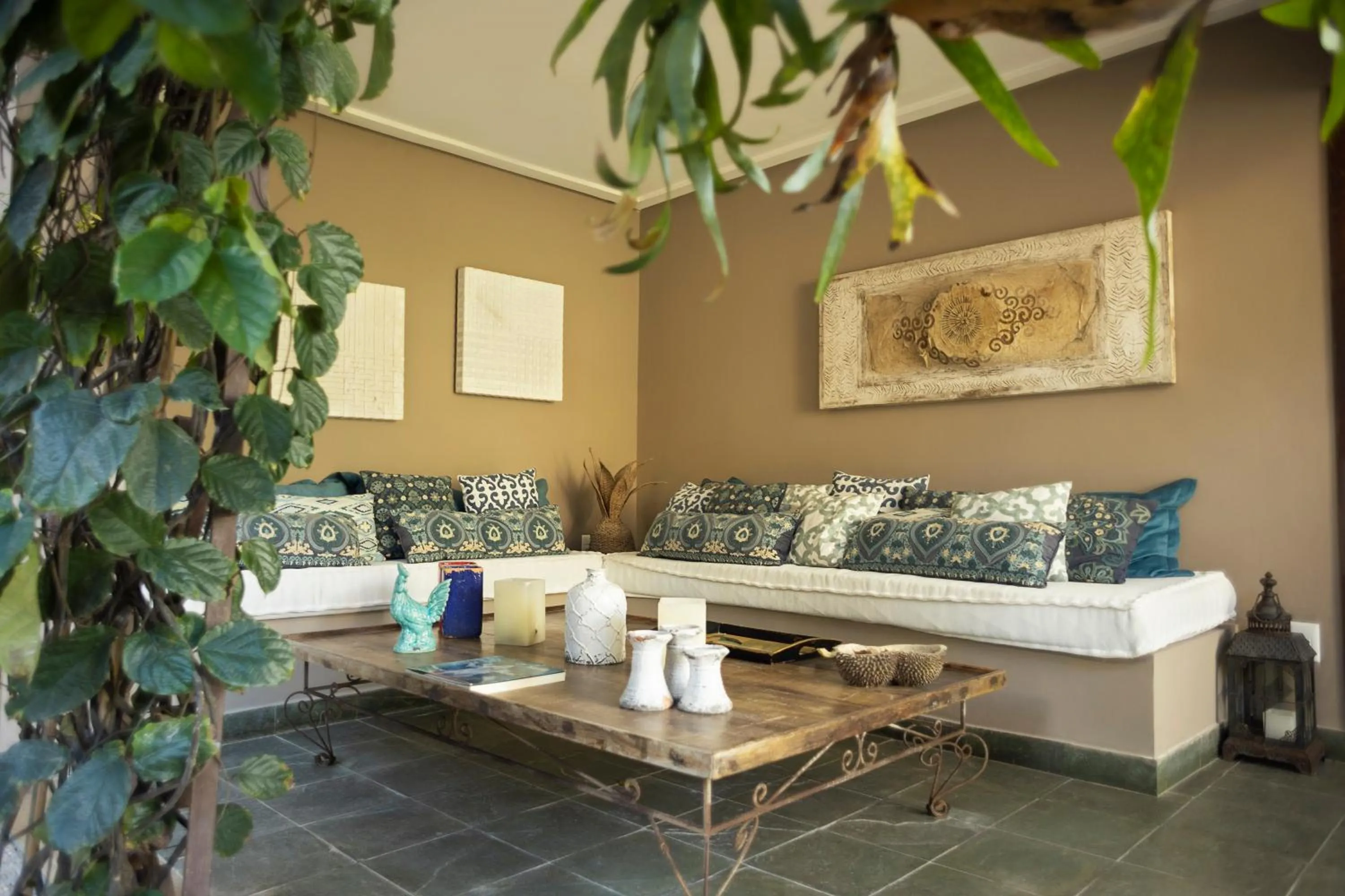 Seating area in Boutique Hotel Marlin's