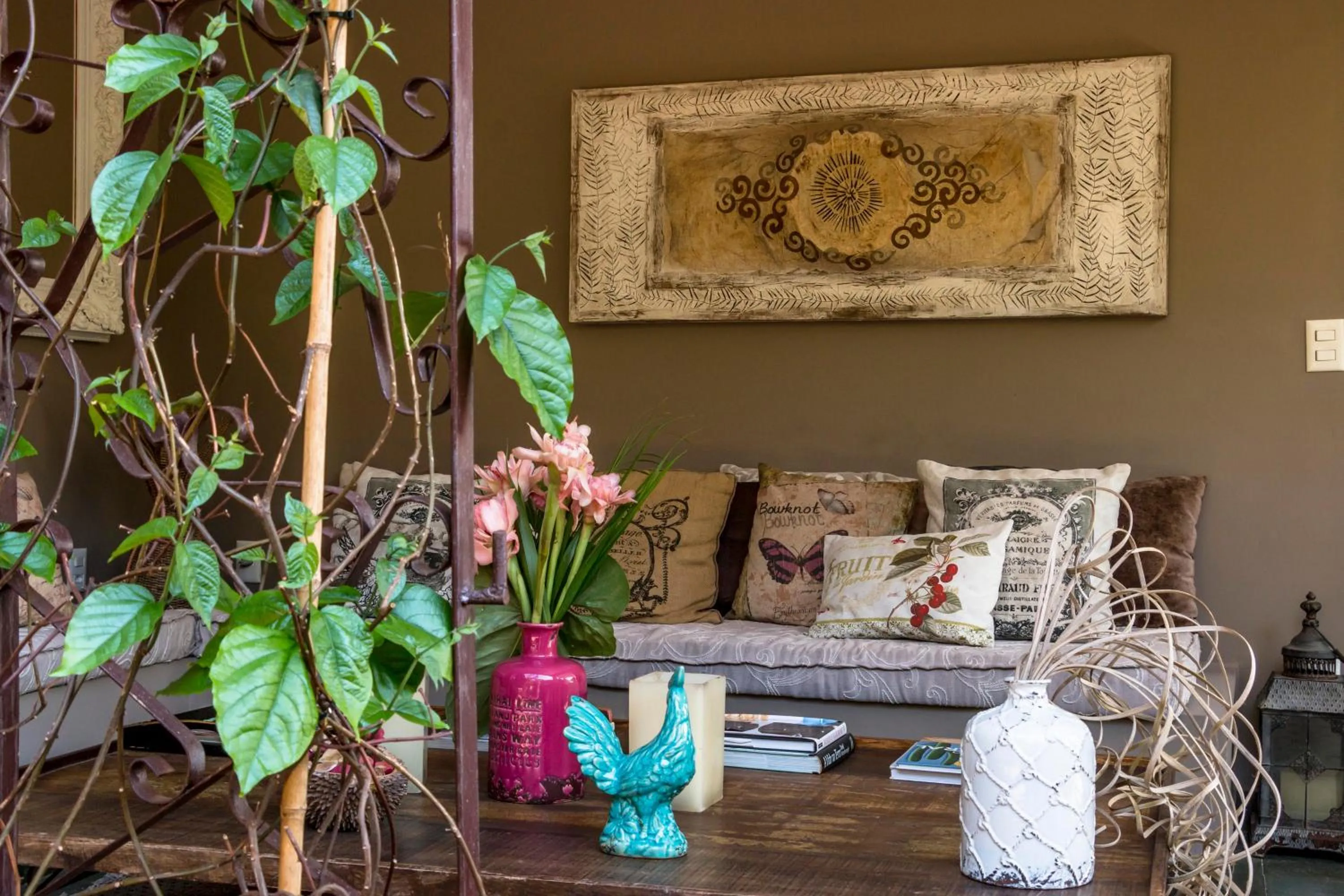 Seating area in Boutique Hotel Marlin's