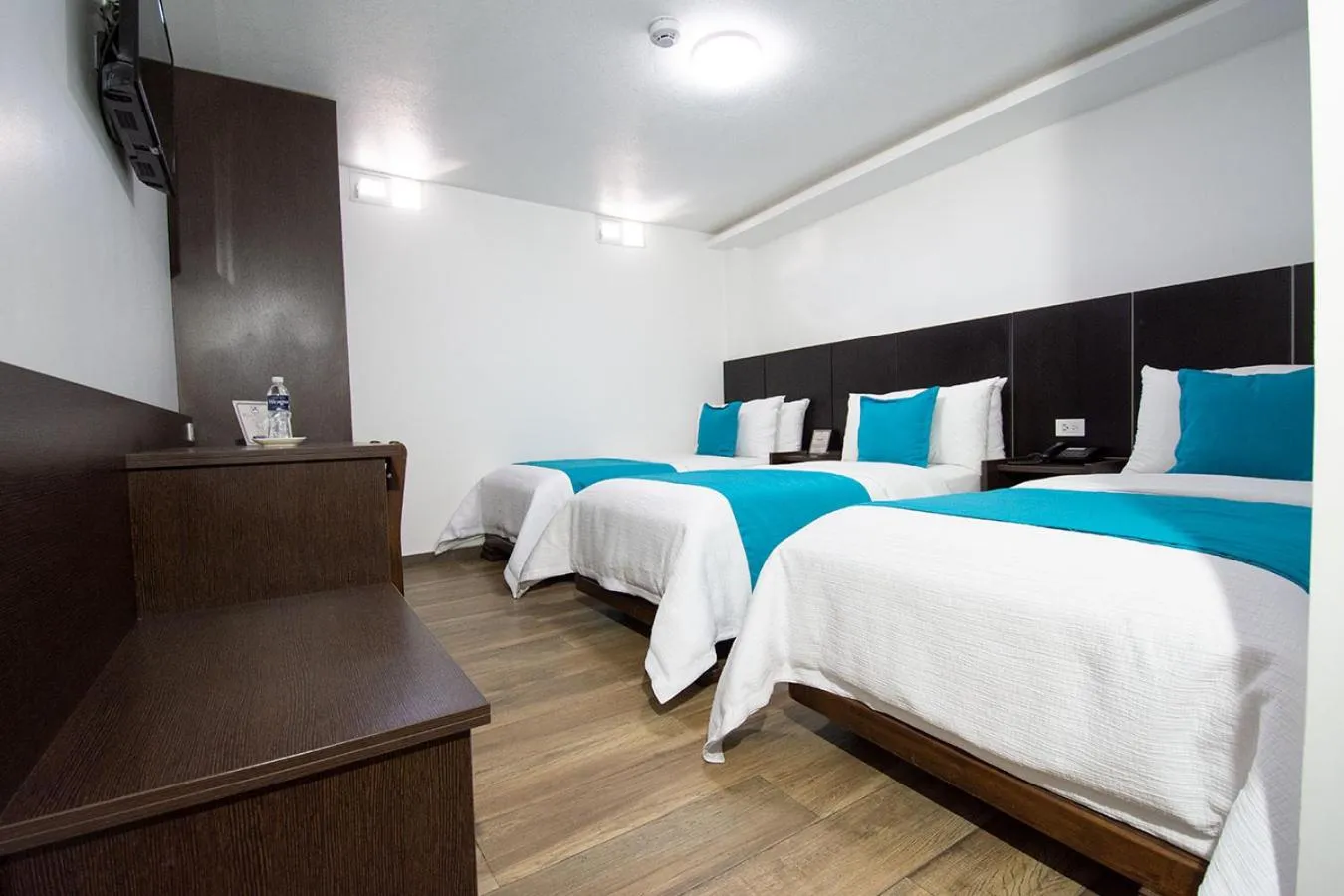 Bedroom, Bed in Hotel Plaza Victoria