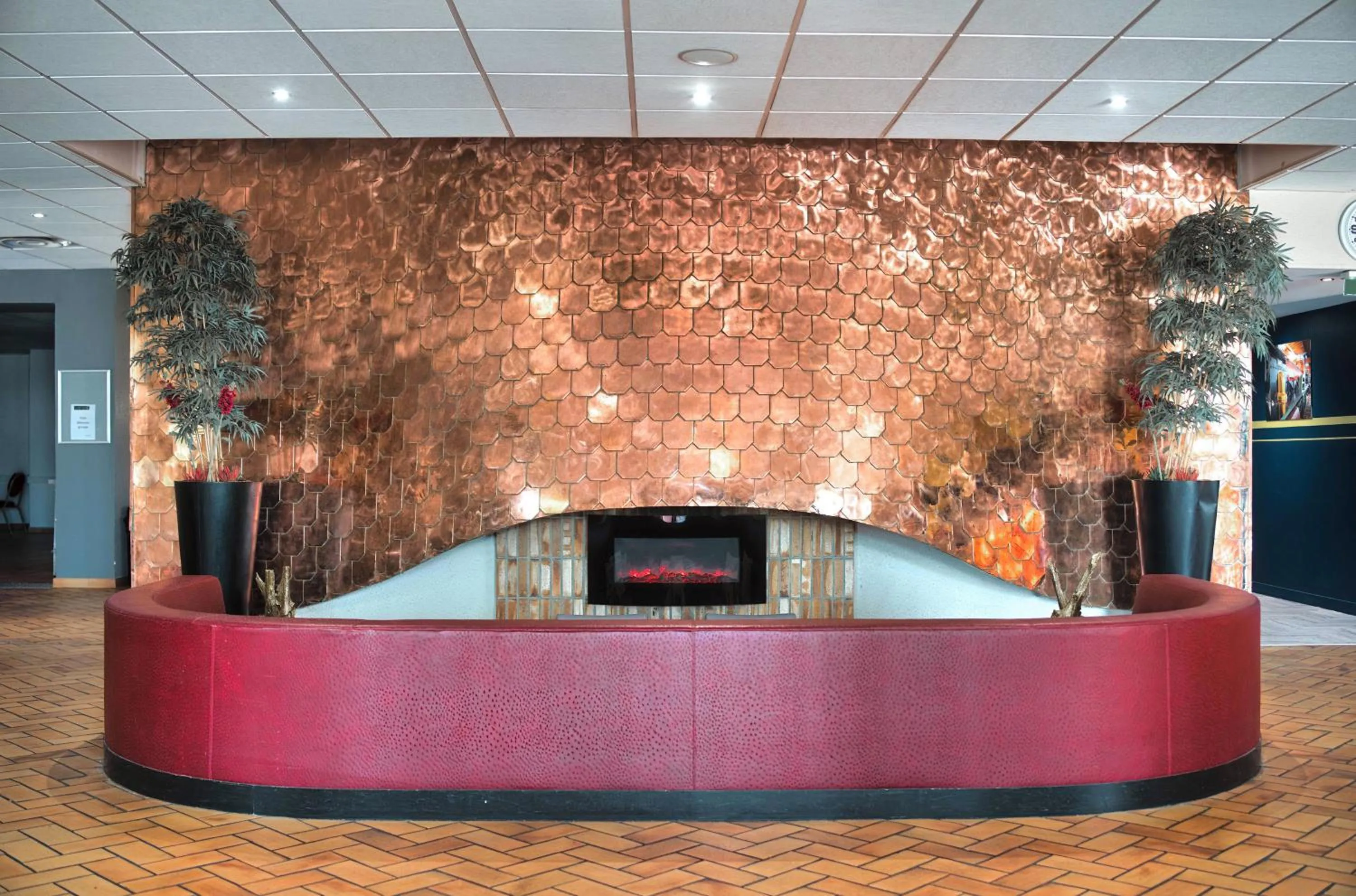 Lobby or reception in Kyriad Prestige Mulhouse - Basel