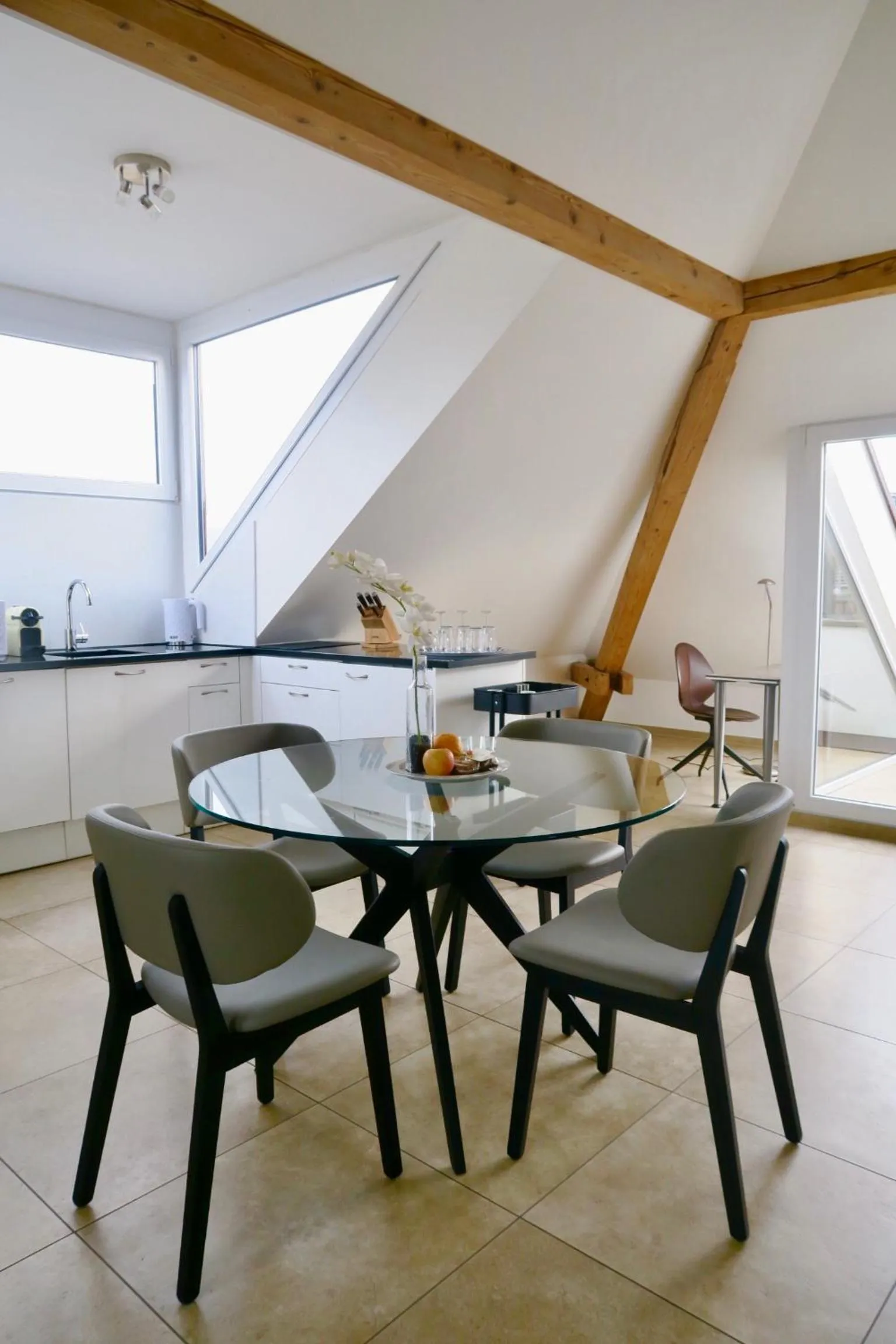 Dining area in Zurich Furnished Homes