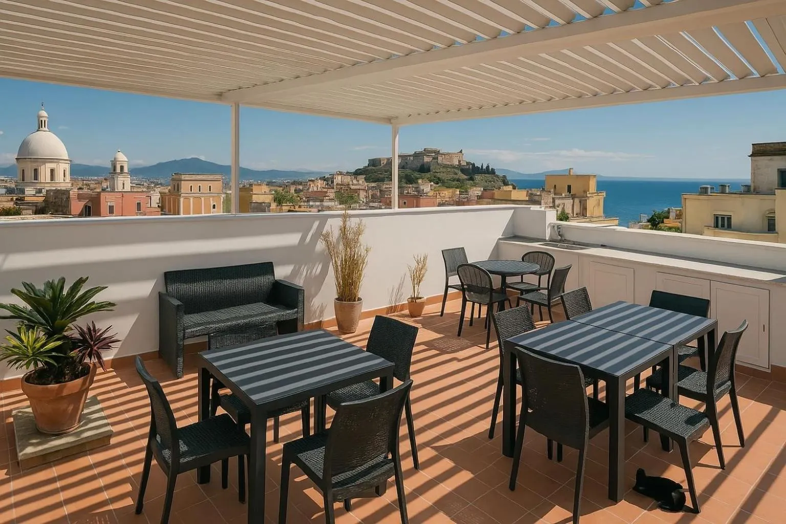 Balcony/Terrace in Gioia 13 Rooms & Apartments