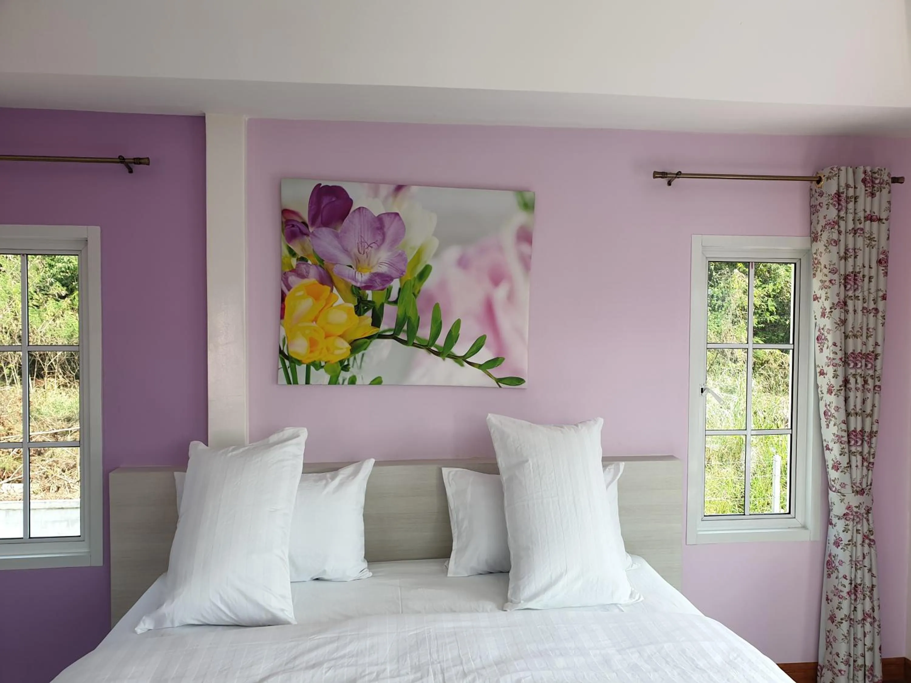 Bed in Bunny Hill Resort