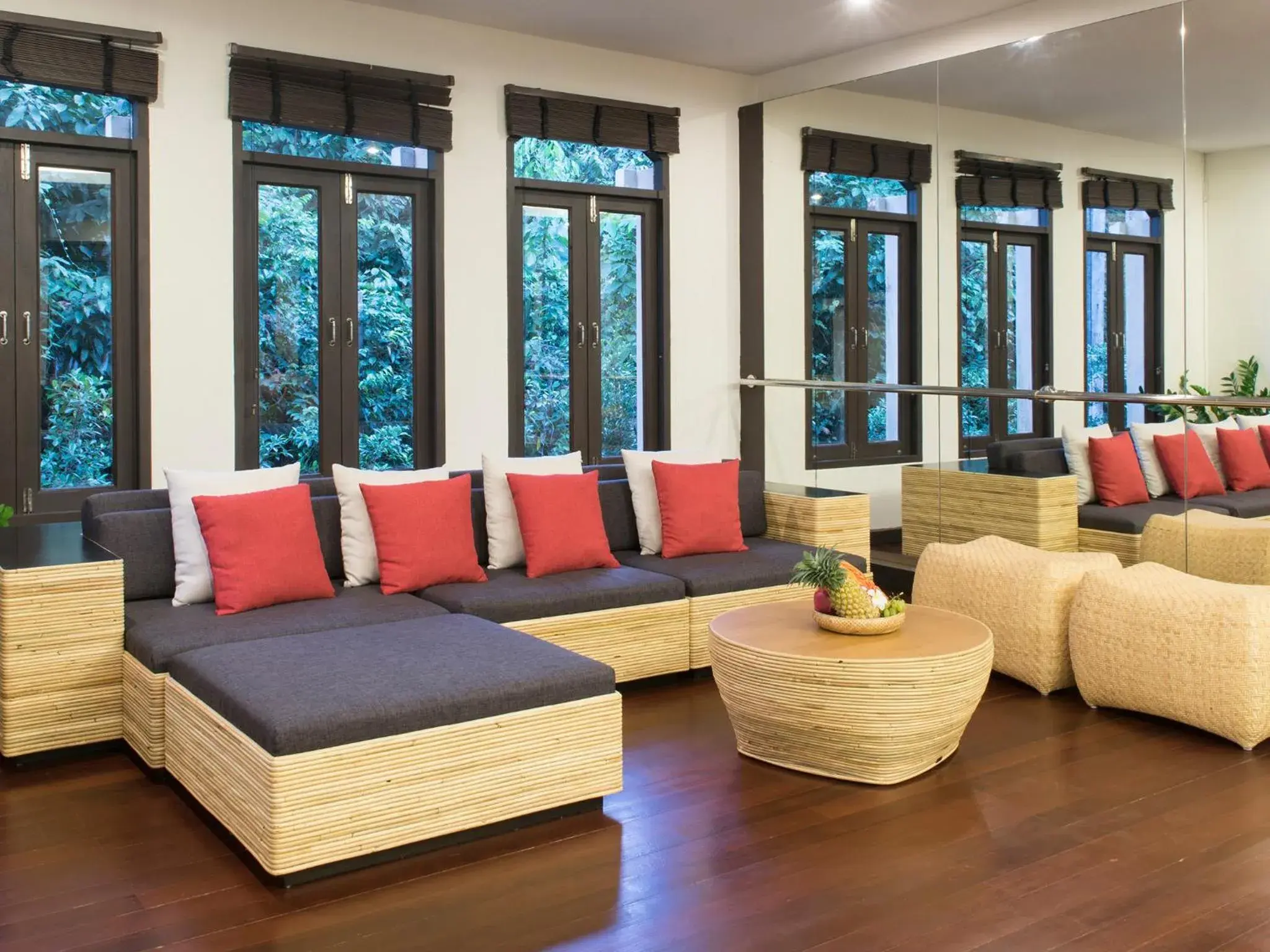Living room in Rawi Warin Resort And Spa - SHA Extra Plus Living room in Rawi Warin Resort And Spa - SHA Extra Plus