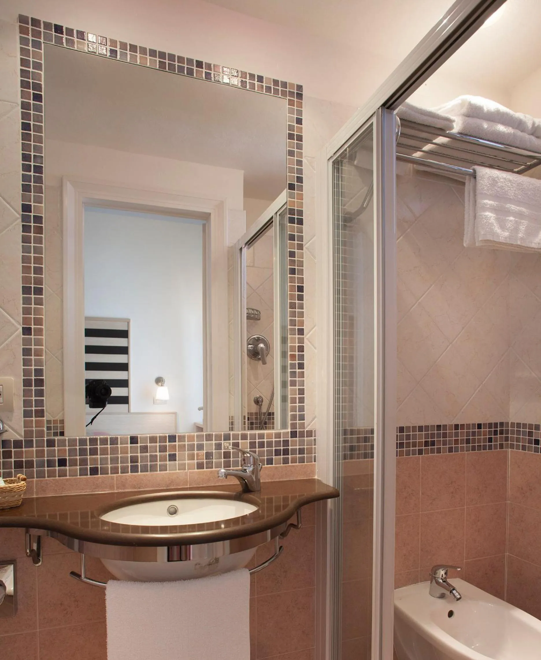 Bathroom in Hotel Acquamarina
