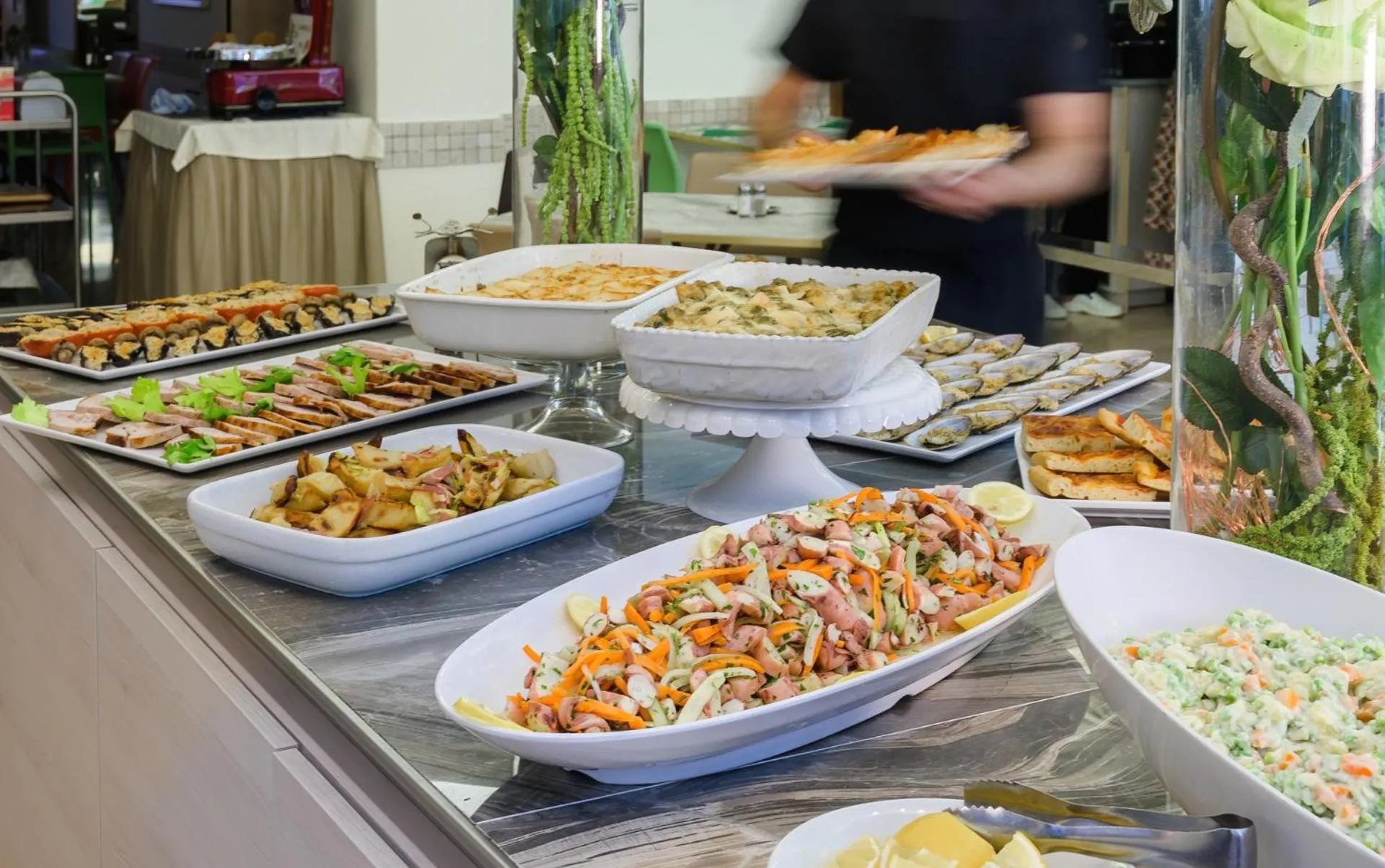 Food and drinks in Hotel Acquamarina