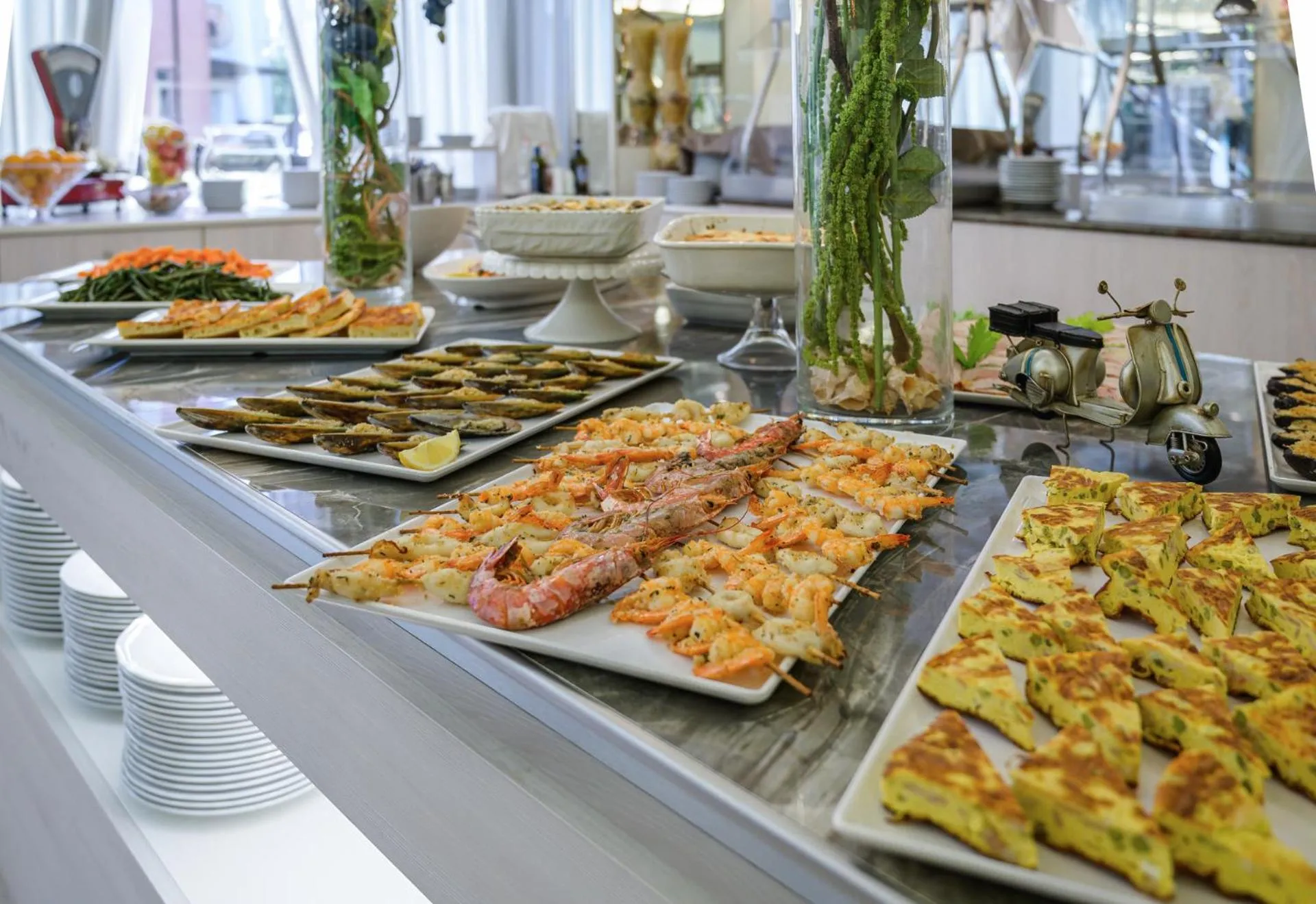 Food and drinks in Hotel Acquamarina