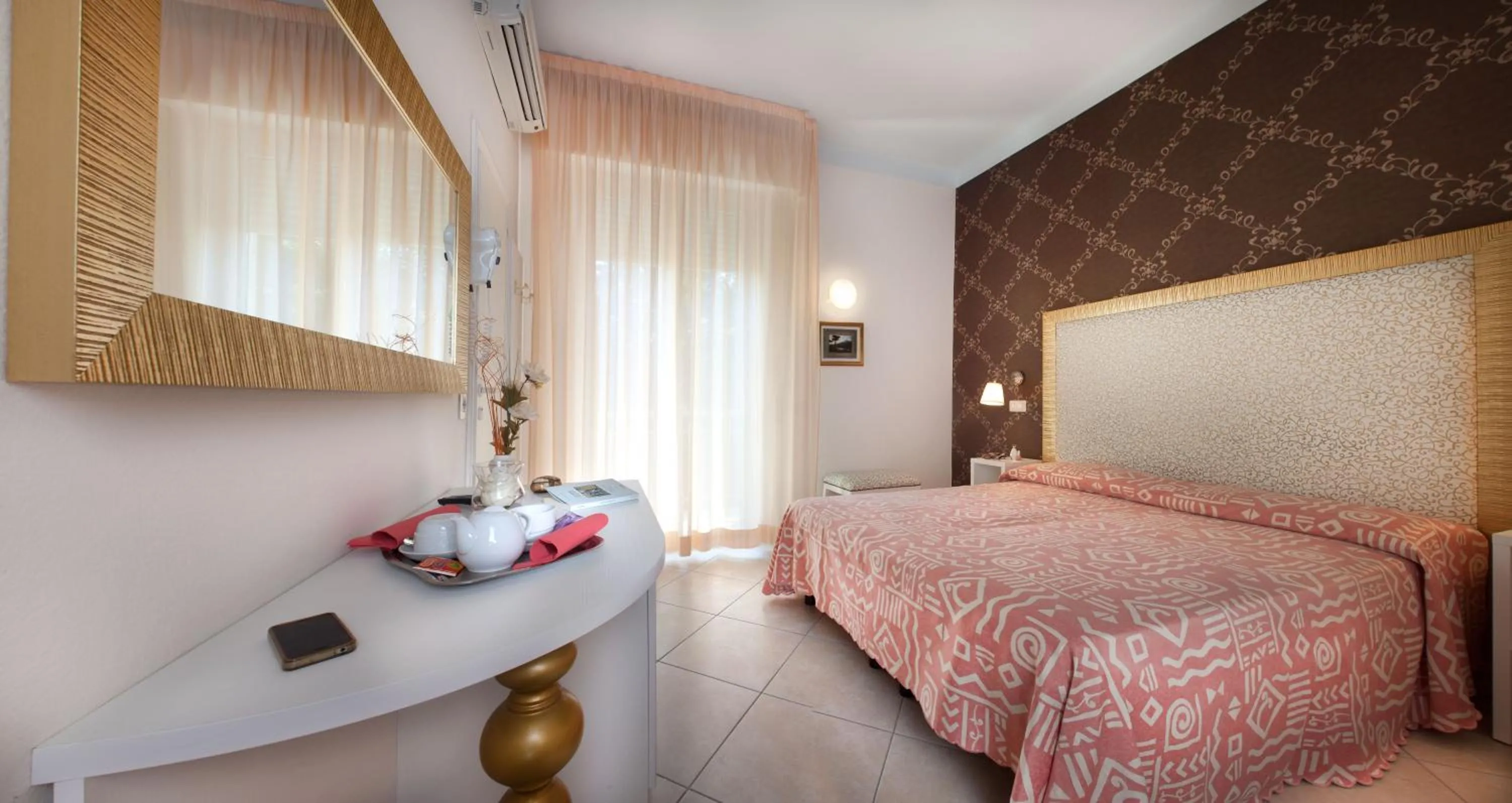 Bedroom, Bed in Hotel Acquamarina