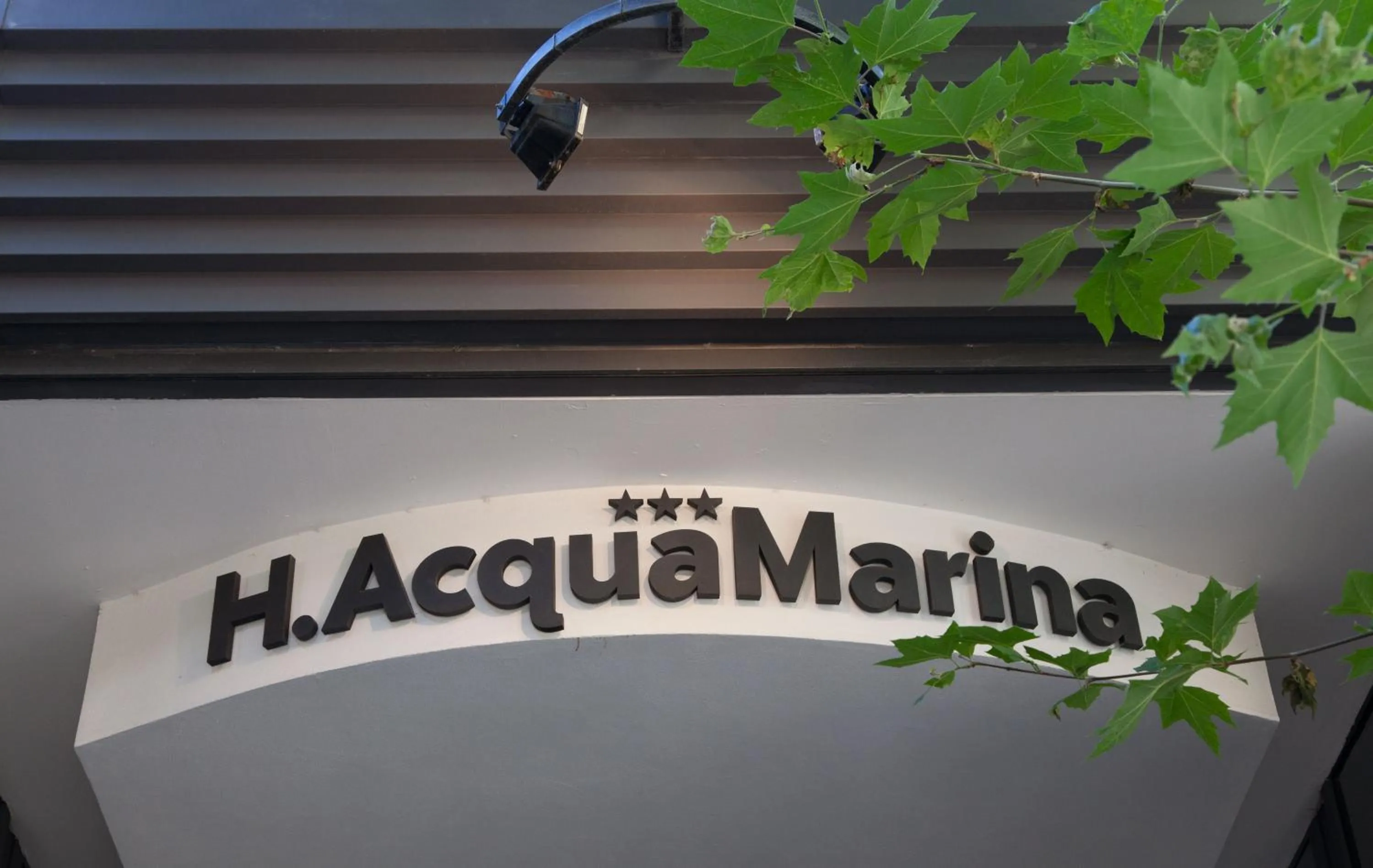 Facade/entrance in Hotel Acquamarina