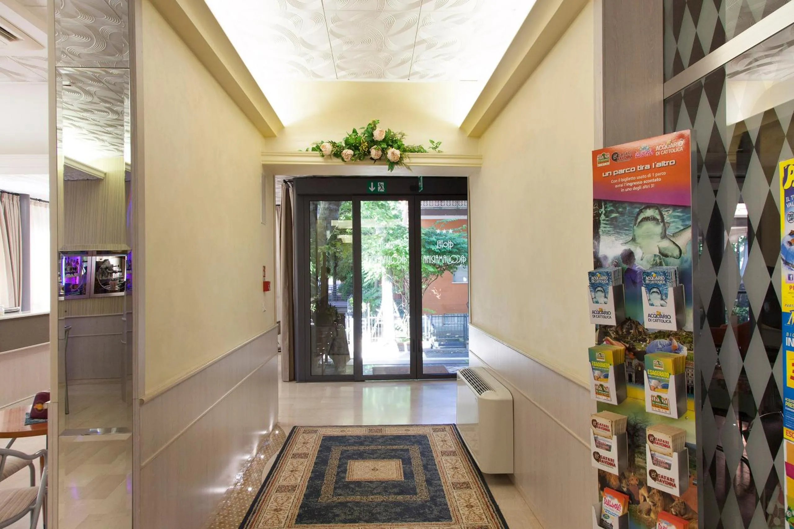 Lobby or reception in Hotel Acquamarina